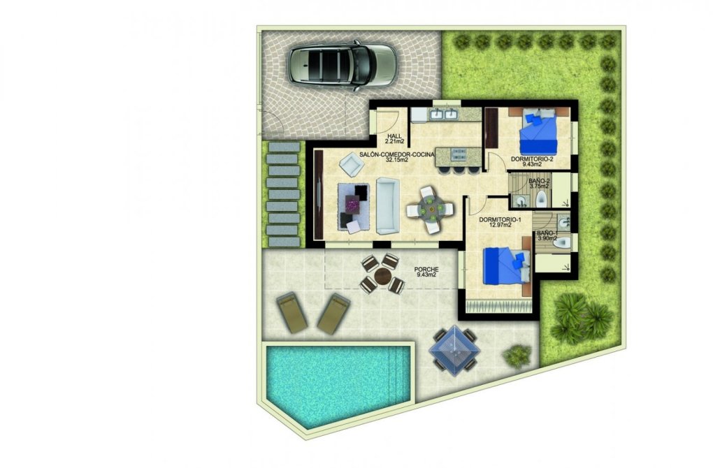 Новостройка - Bилла - Benijofar - Benijófar