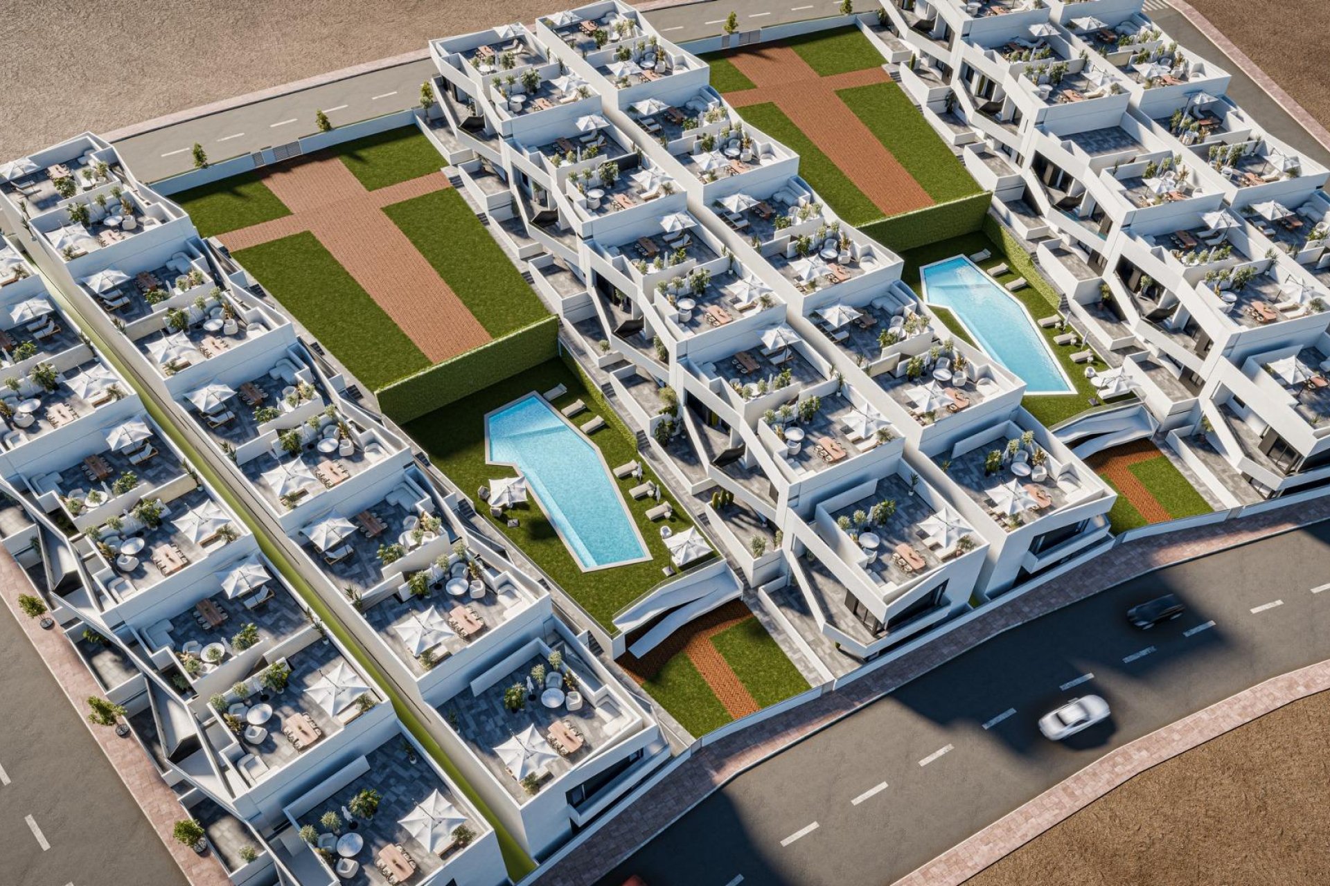 Новостройка - Бунгало - San Miguel de Salinas - Pueblo