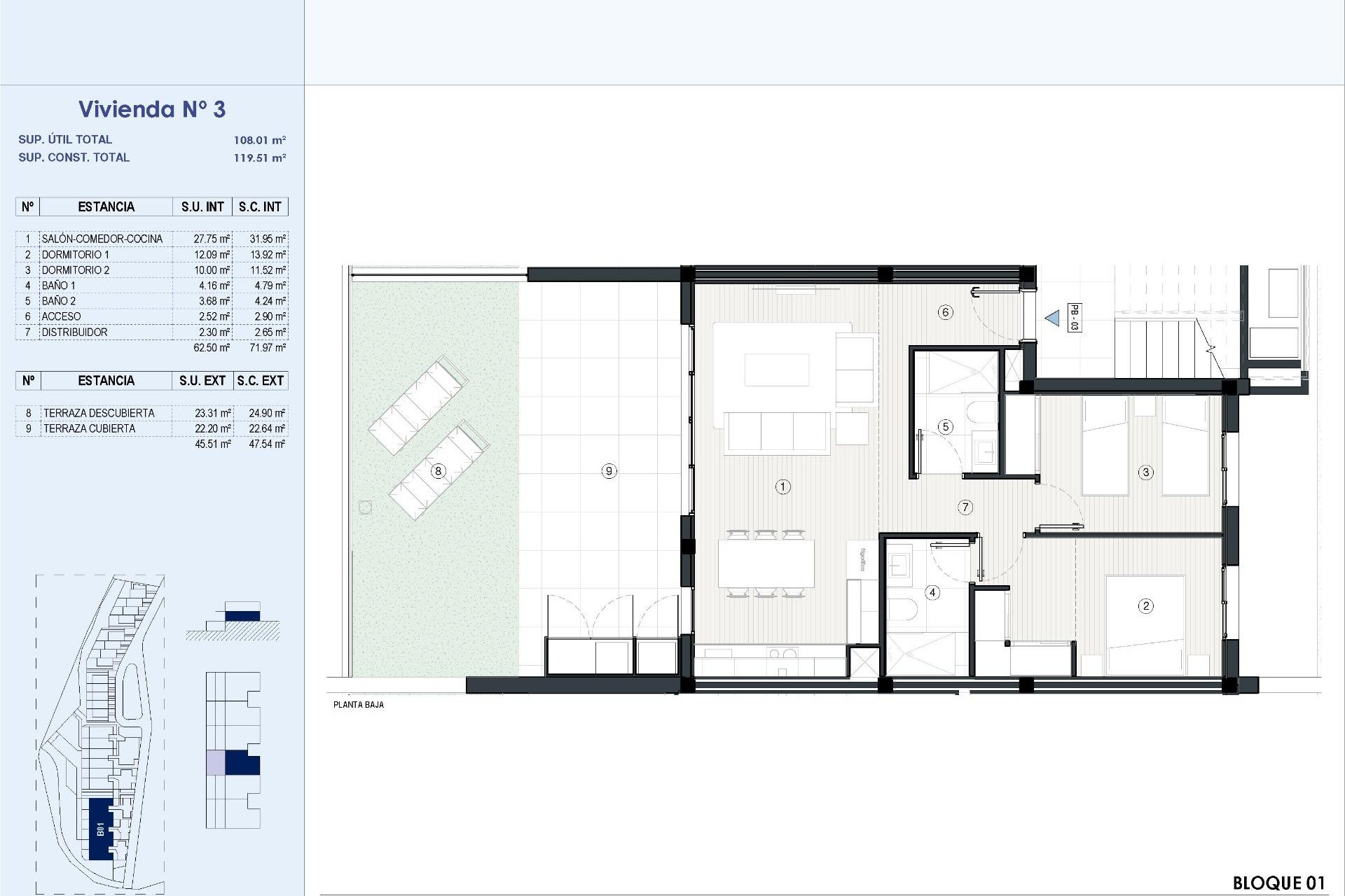 Новостройка - Квартира - Finestrat - Balcón De Finestrat