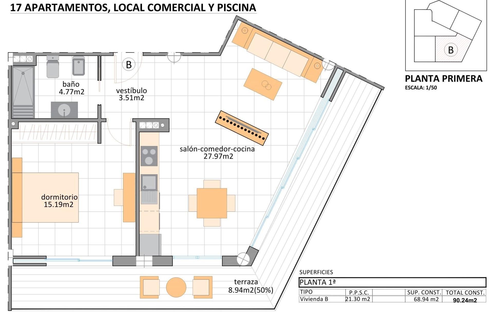 Новостройка - Квартира - San Pedro del Pinatar - Lo pagan