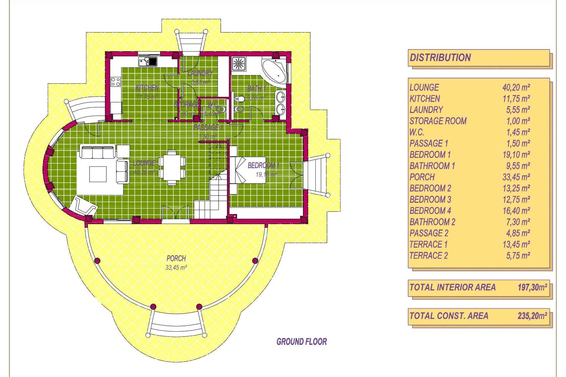 Новостройка - Villa - Pinoso - Campo