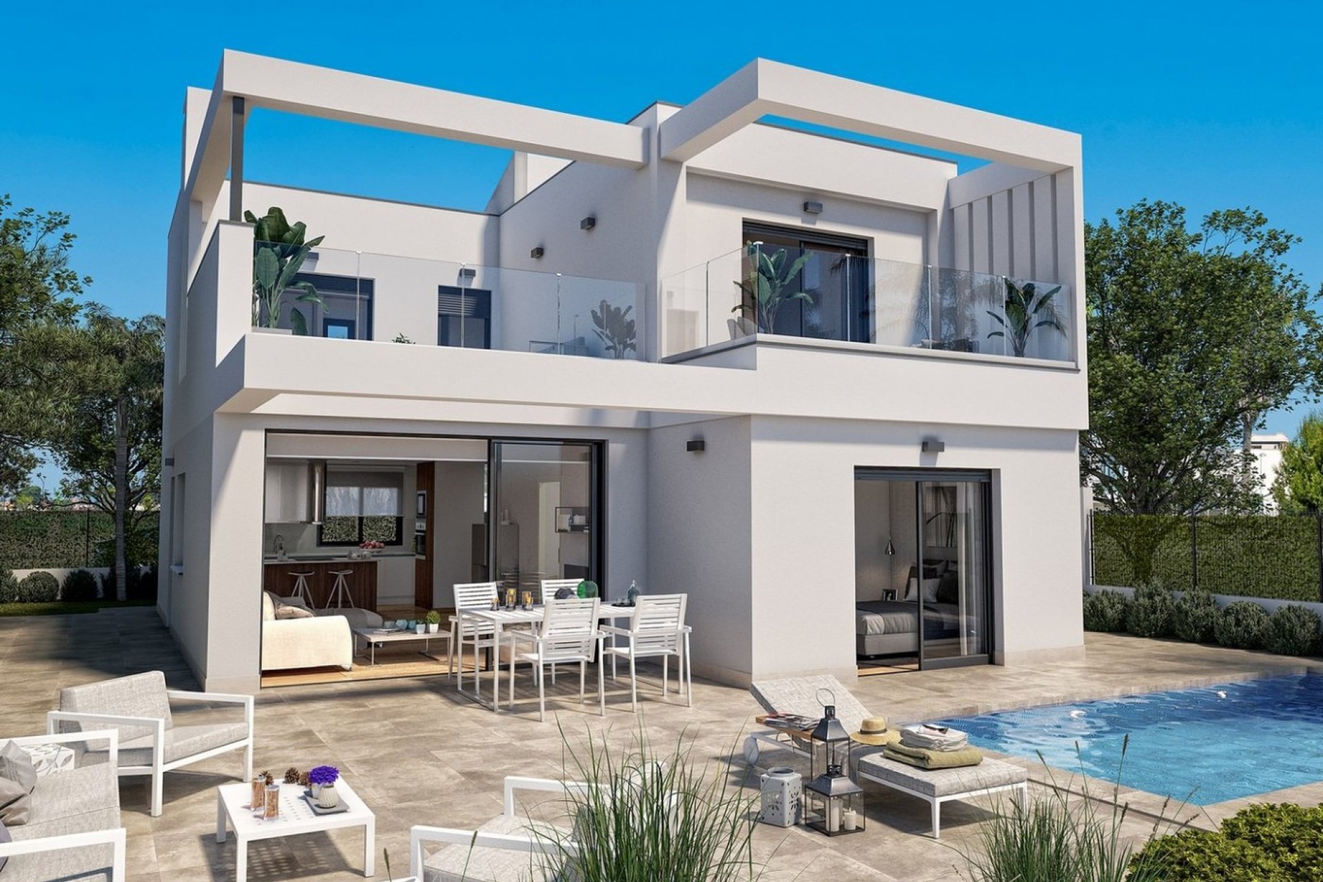 Новостройка - Villa - San Javier - Roda Golf