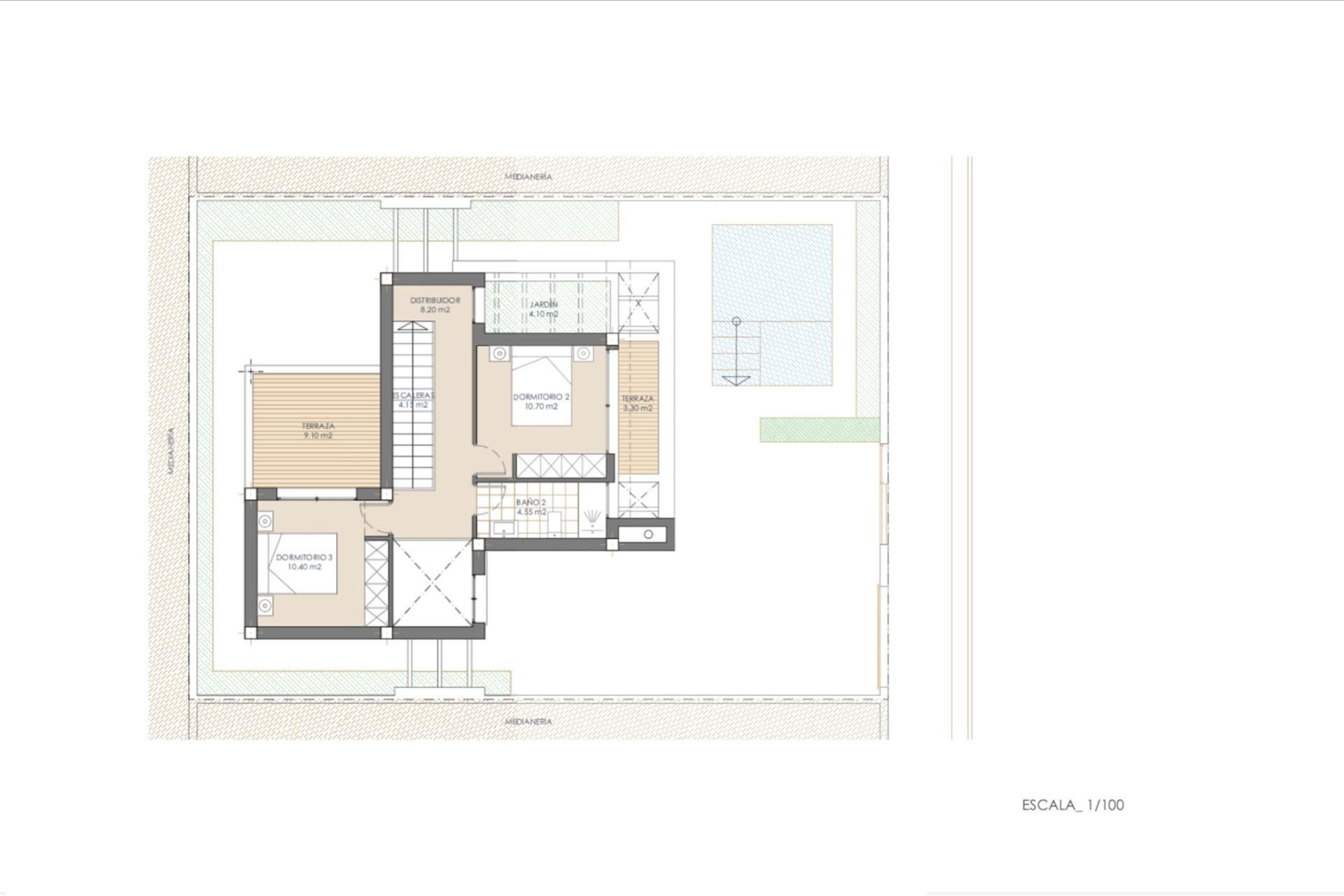 Новостройка - Villa - San Juan de los Terreros - Las Mimosas