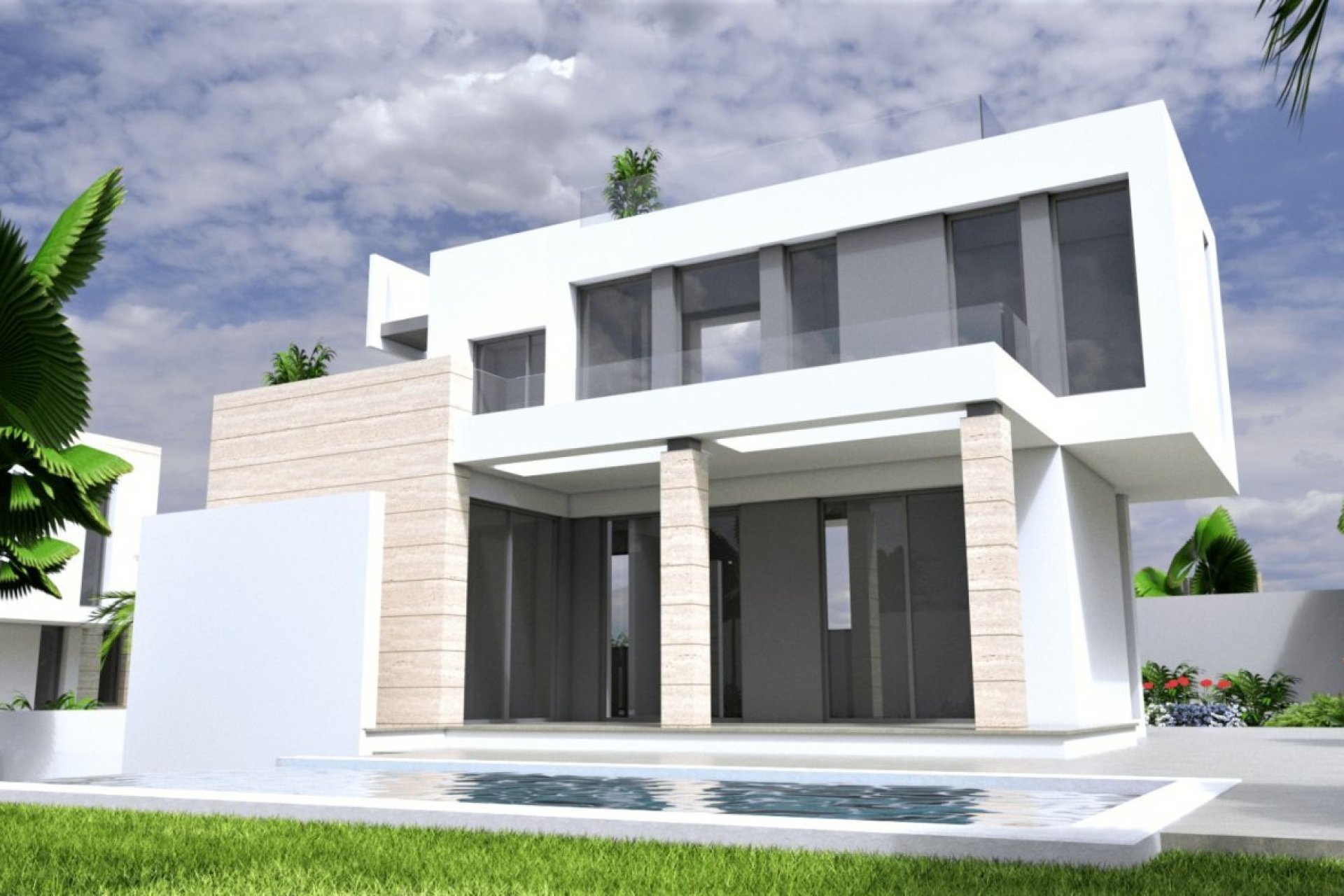 Новостройка - Villa - Torrevieja - Aguas nuevas 1