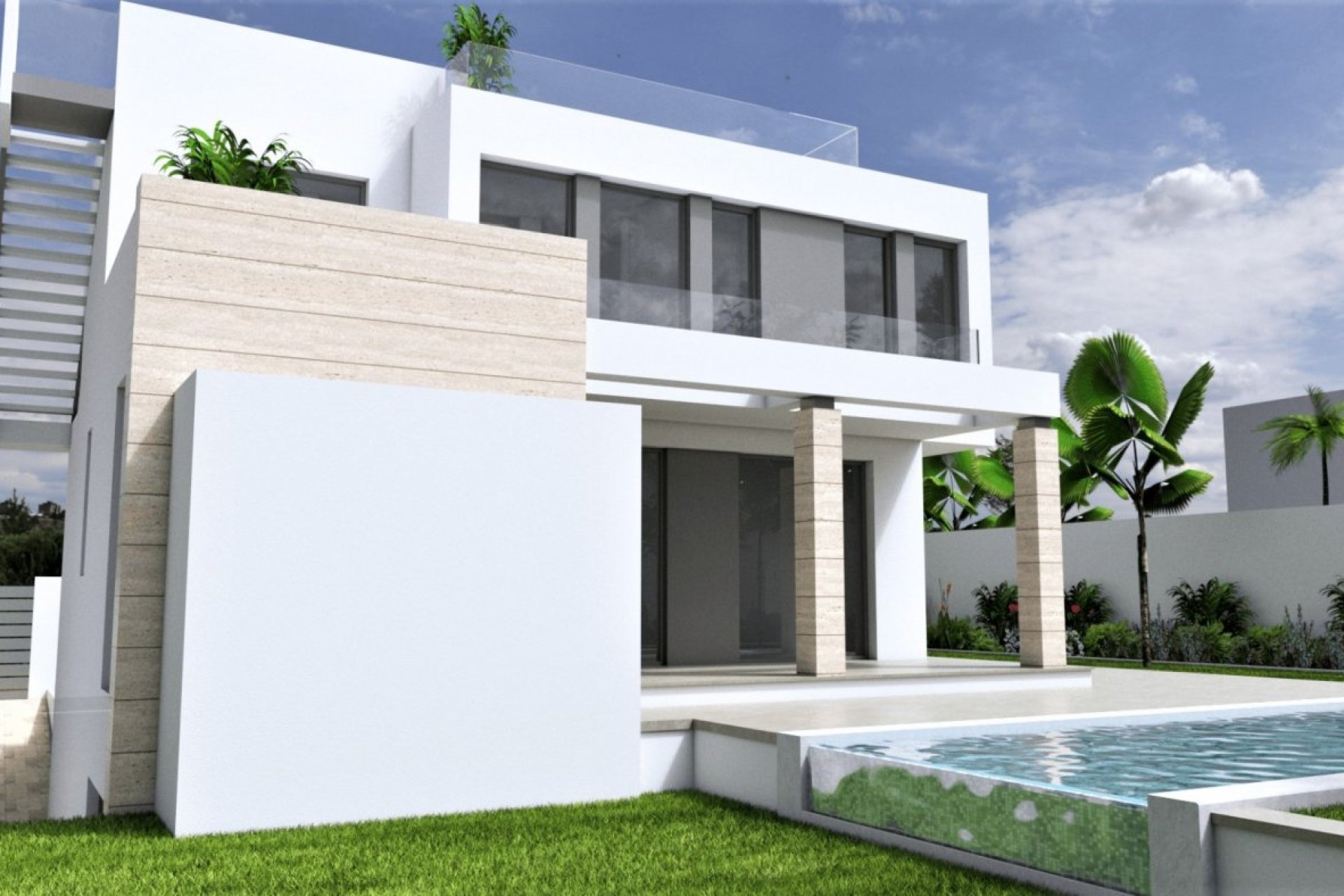 Новостройка - Villa - Torrevieja - Aguas nuevas 1