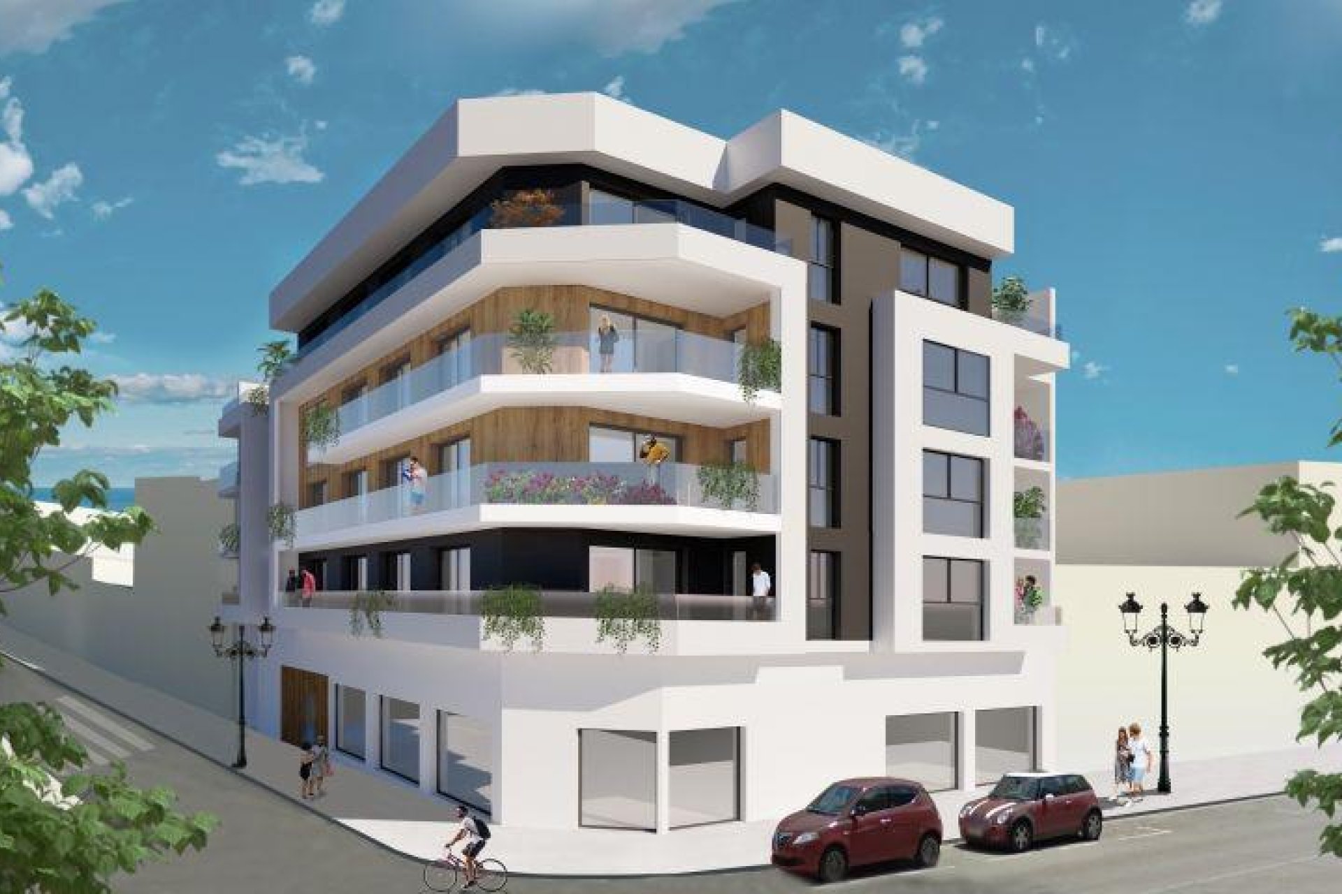 Nowy budynek - Apartament - Guardamar del Segura - Centro