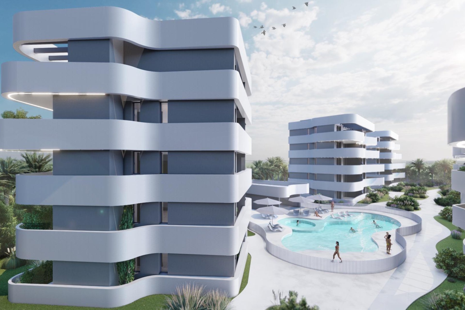 Nowy budynek - Apartament - Guardamar del Segura - raso