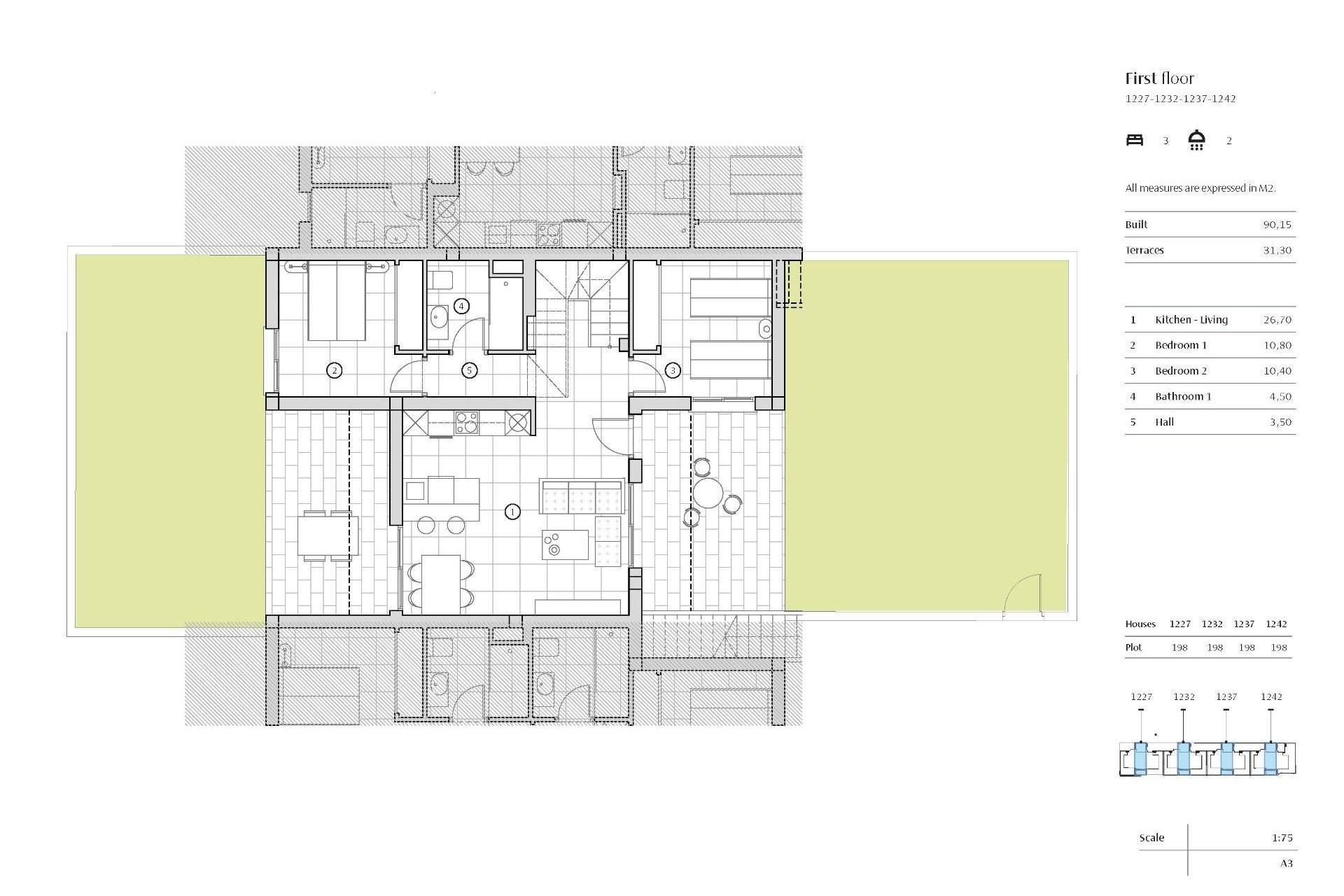 Obra nueva - Adosado - Algorfa - La finca golf