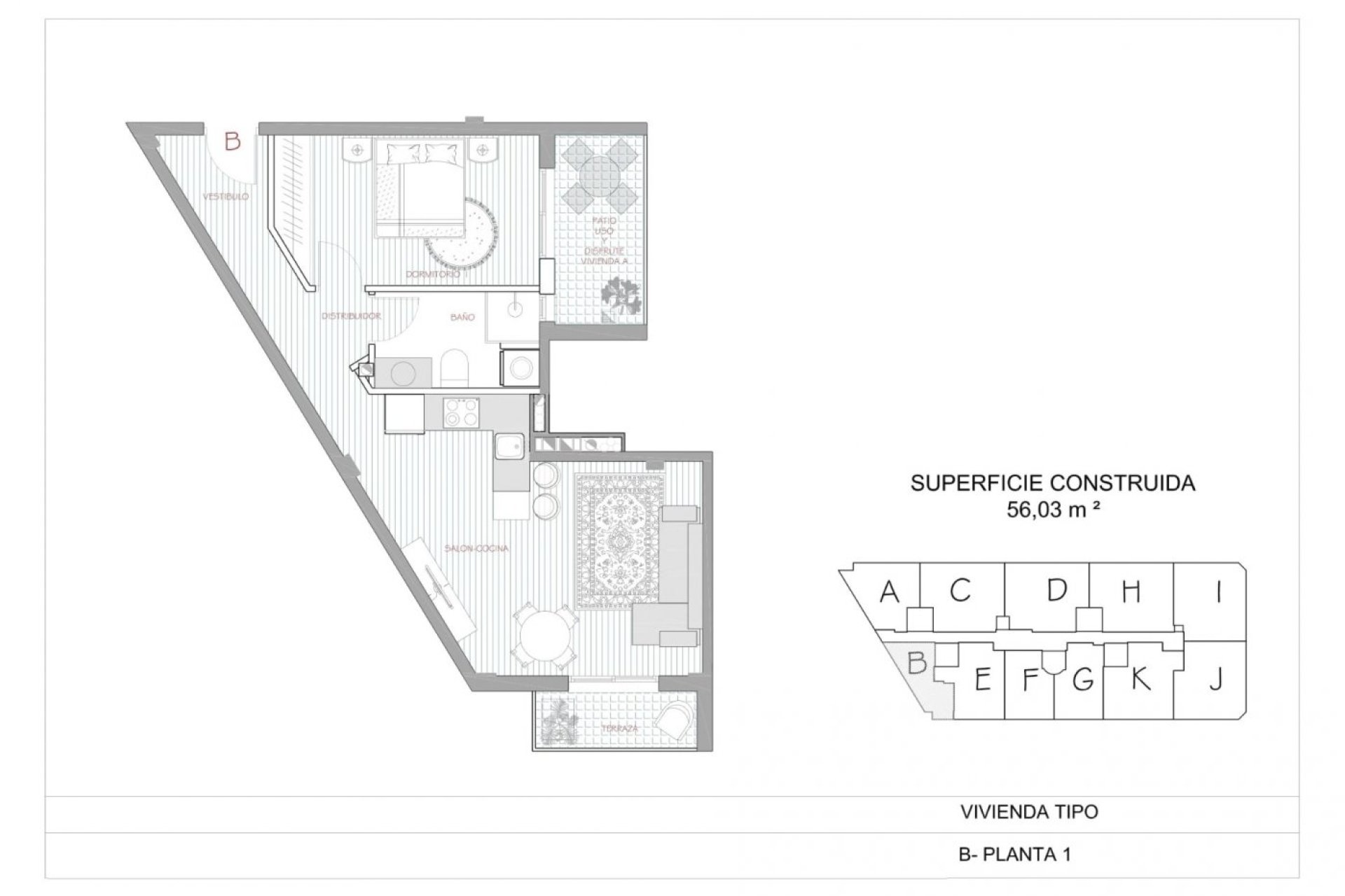 Obra nueva - Apartamento - Alcantarilla - pueblo