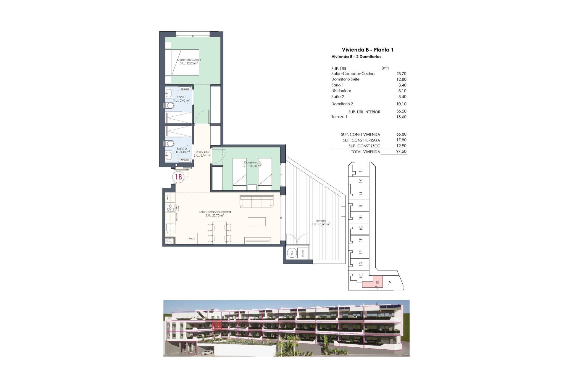 Obra nueva - Apartamento - Benijofar - Pueblo