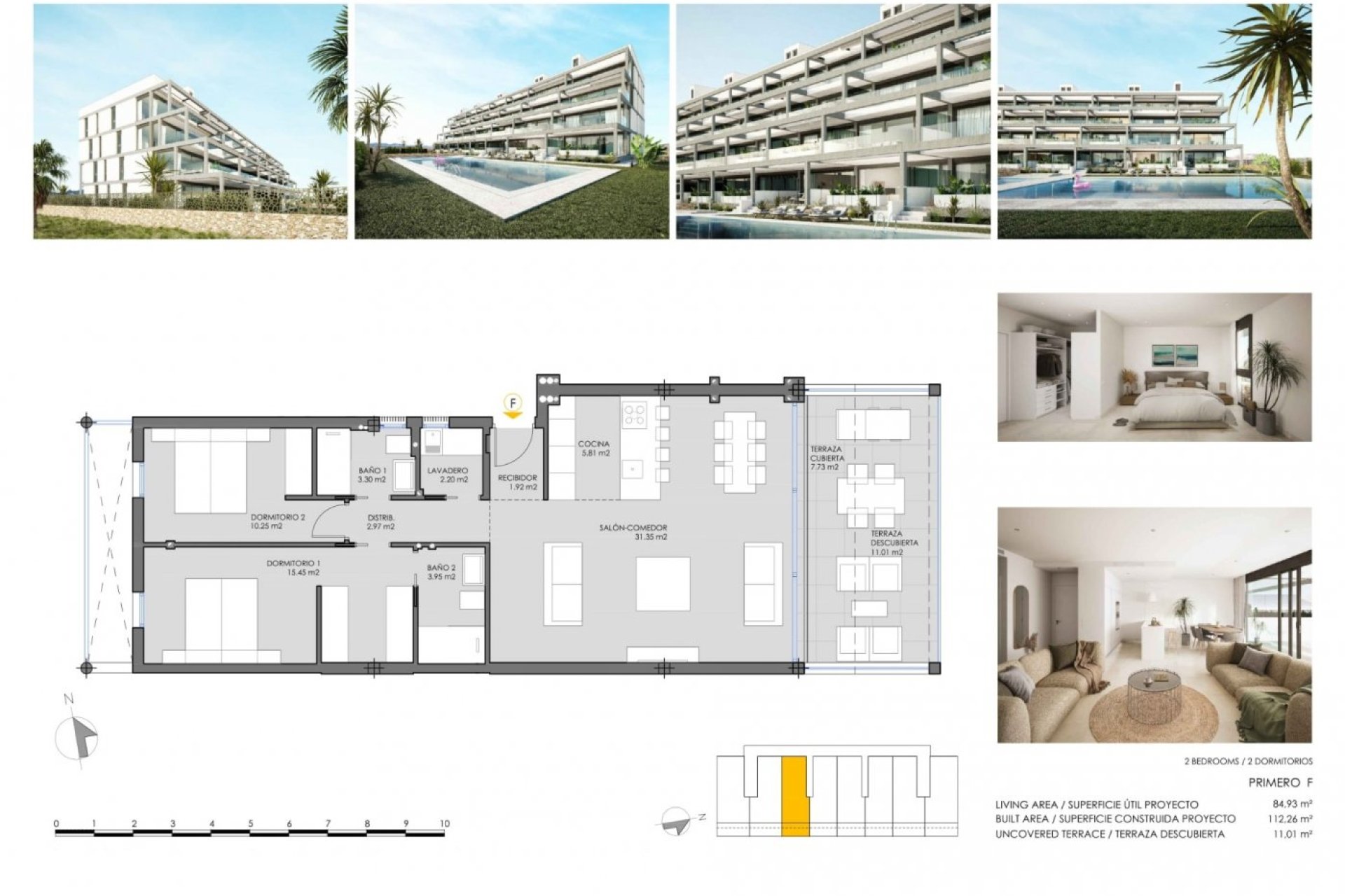 Obra nueva - Apartamento - Cartagena - Mar de Cristal