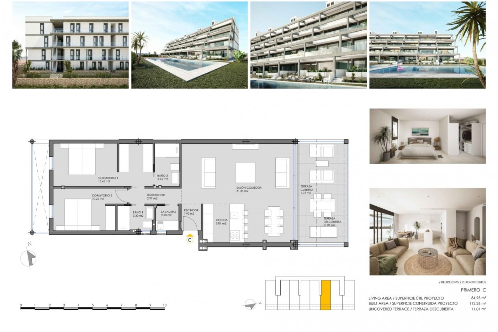 Obra nueva - Apartamento - Cartagena - Mar de Cristal