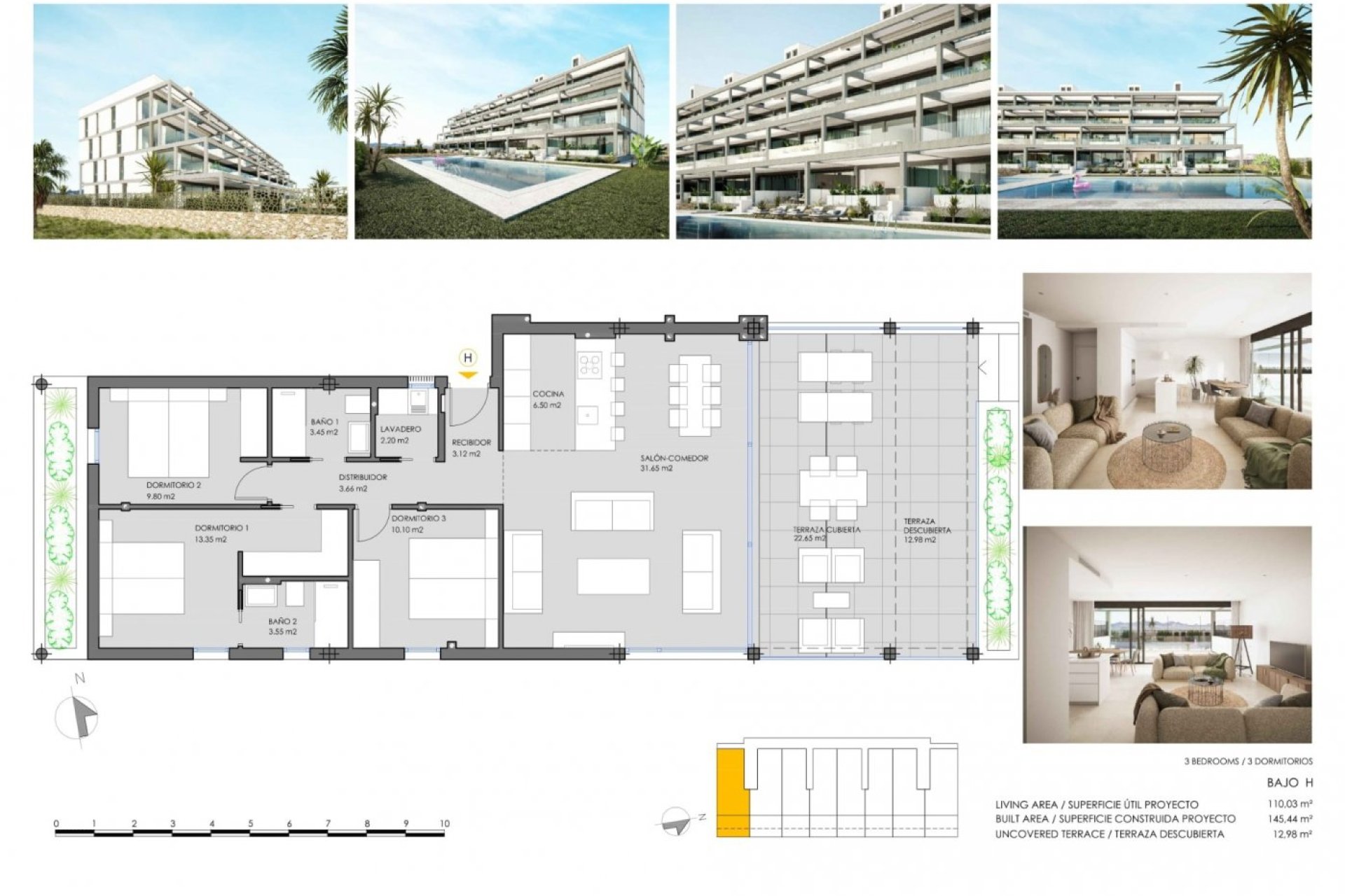 Obra nueva - Apartamento - Cartagena - Mar de Cristal