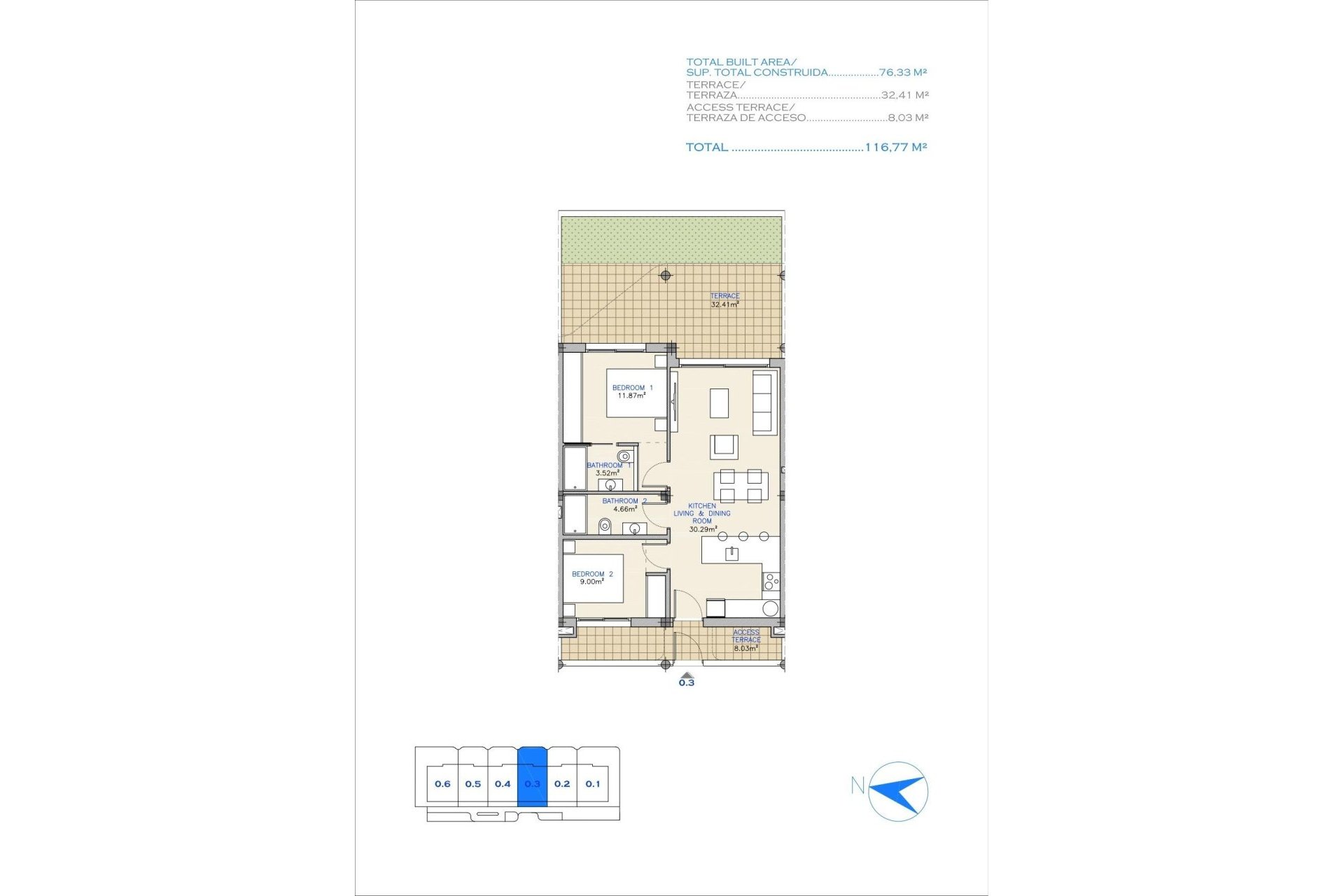 Obra nueva - Apartamento - Los Alcázares - Serena Golf