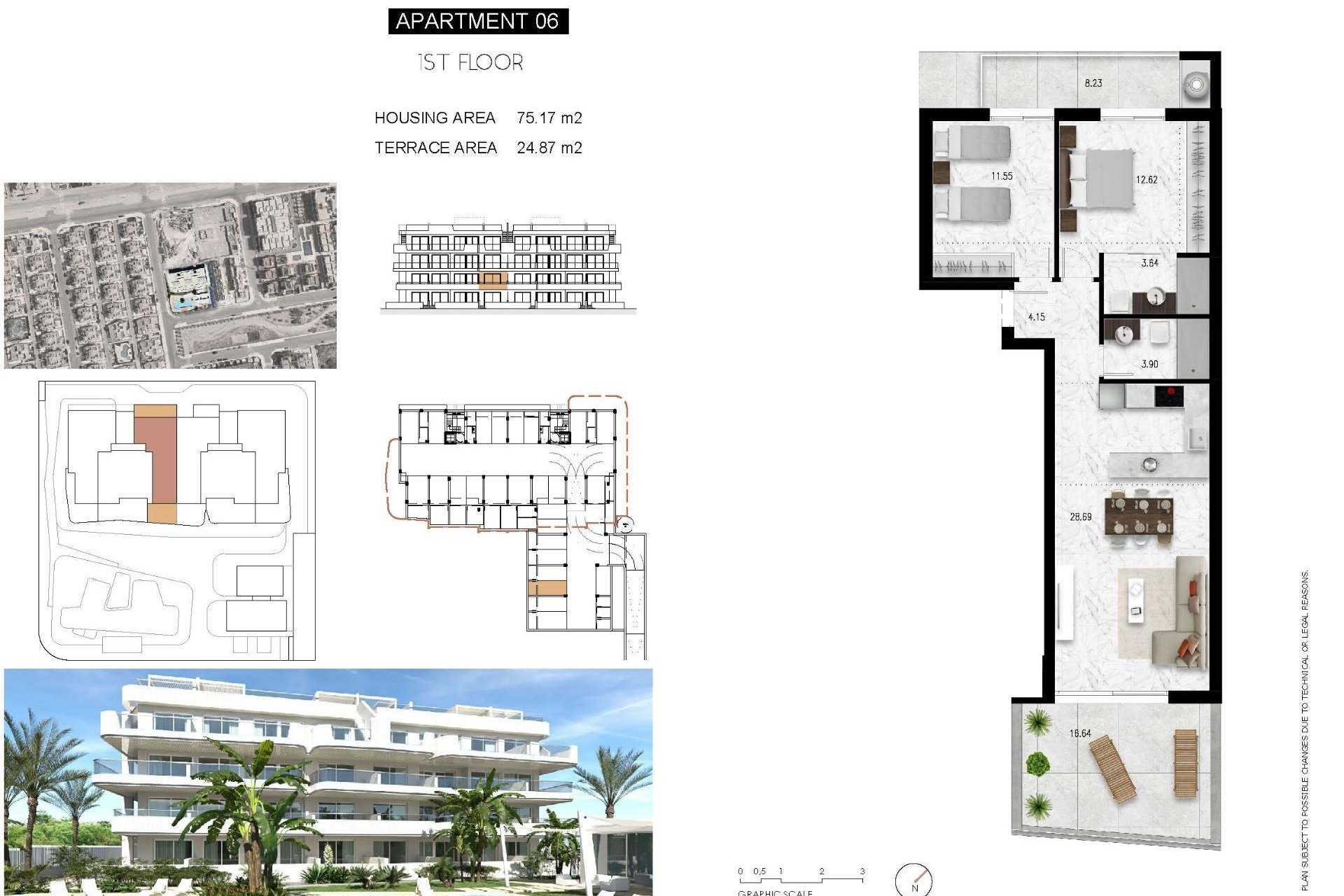 Obra nueva - Apartamento - Orihuela Costa - Lomas de Cabo Roig