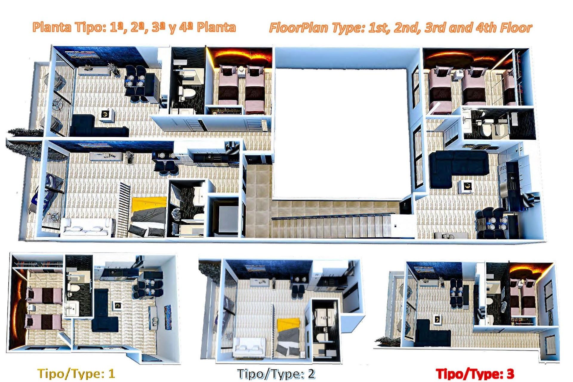 Obra nueva - Apartamento - Torrevieja - Centro