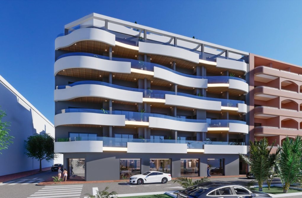 Obra nueva - Apartamento - Torrevieja - Habaneras