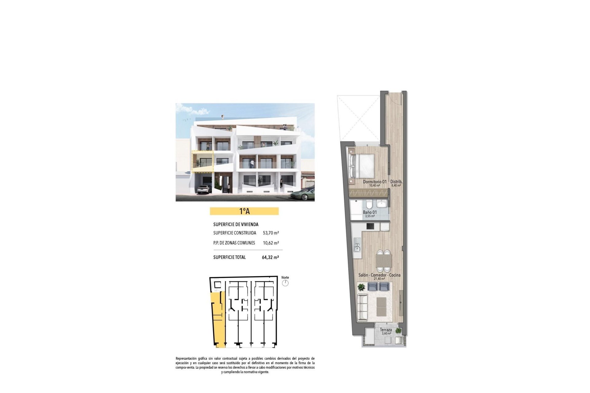 Obra nueva - Apartamento - Torrevieja - Playa de El Cura