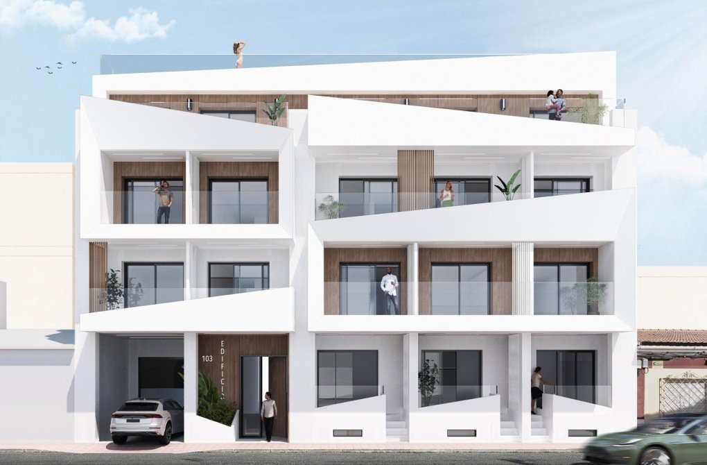 Obra nueva - Apartamento - Torrevieja - Playa de El Cura