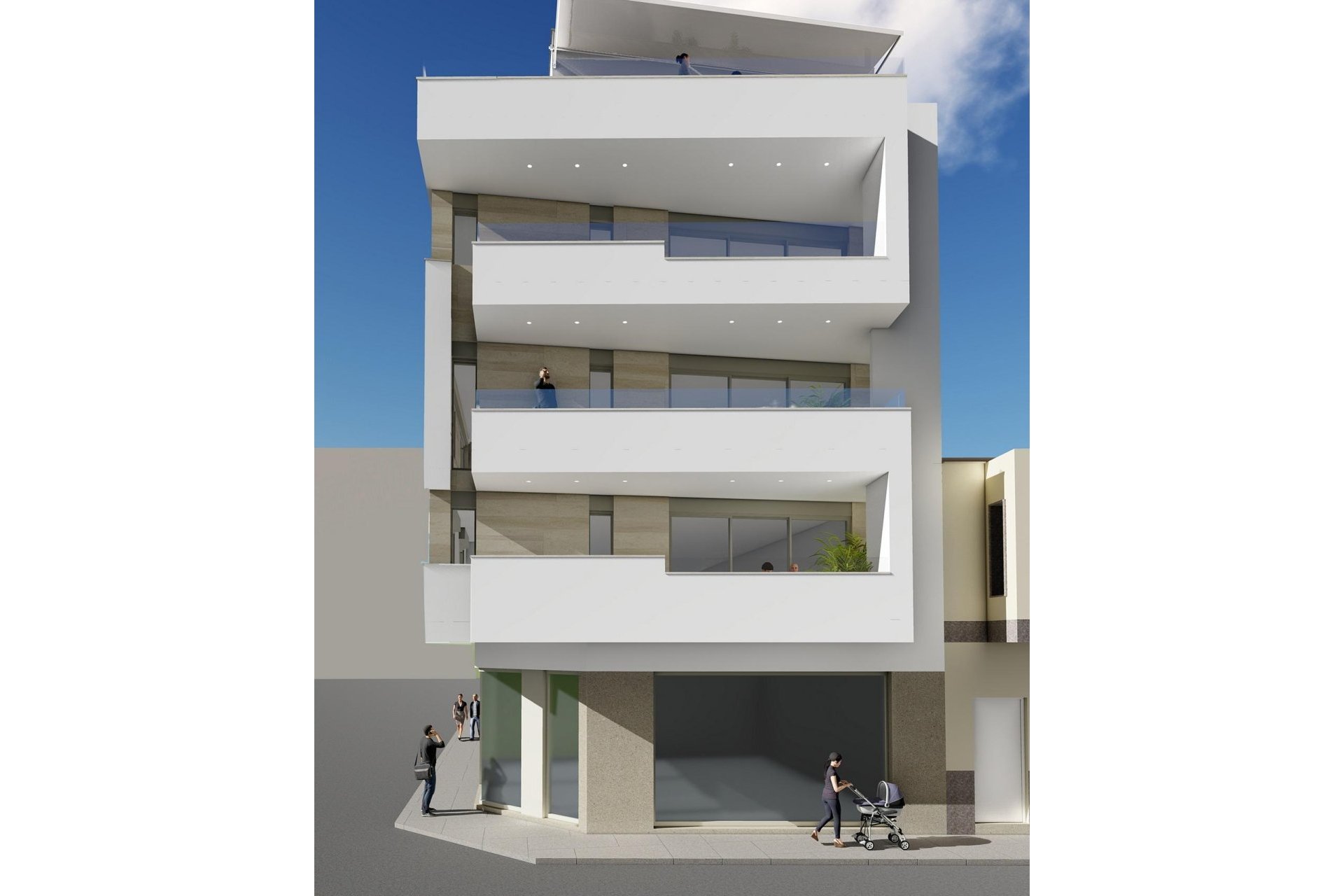 Obra nueva - Apartamento - Torrevieja - Playa del Cura