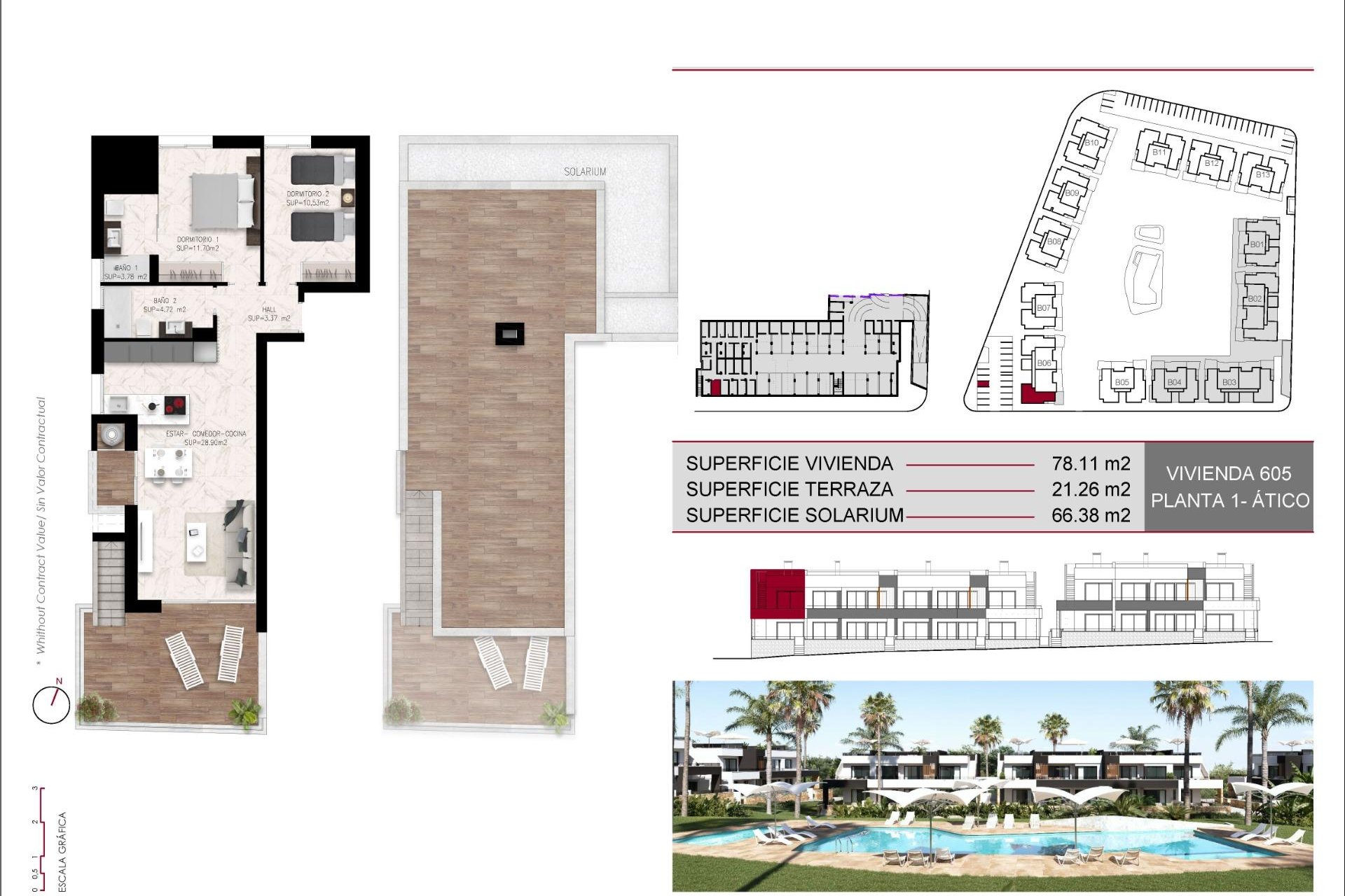 Obra nueva - Bungalow - Ciudad Quesada - Lo Marabu