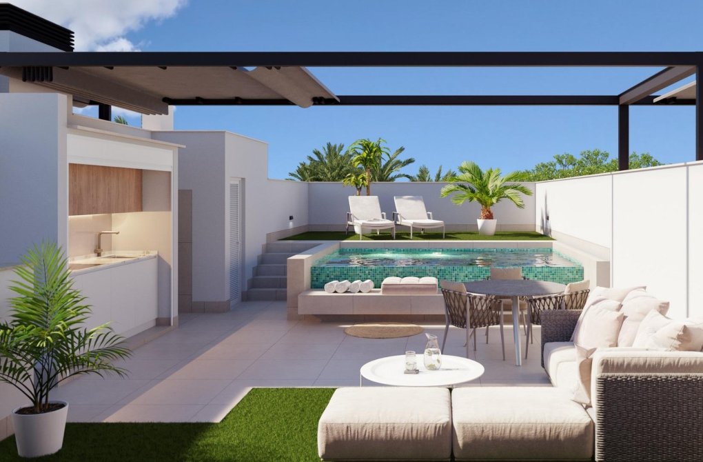 Obra nueva - Bungalow - Pilar de la Horadada - parques de Andromeda