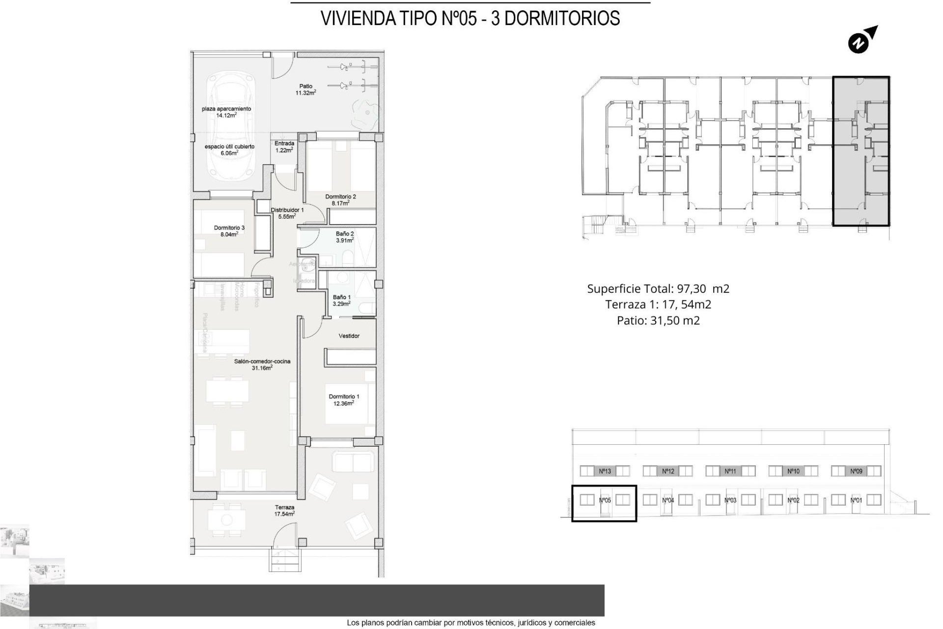 Obra nueva - Bungalow - Pilar de la Horadada - pueblo