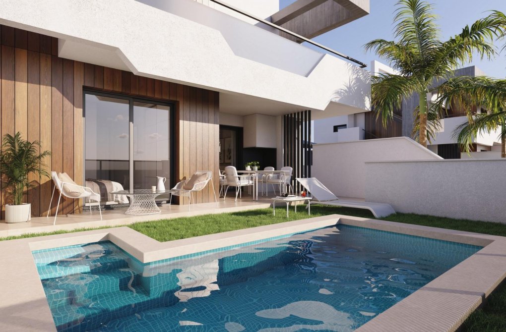 Obra nueva - Bungalow - Puerto de Mazarron - Playa Negra