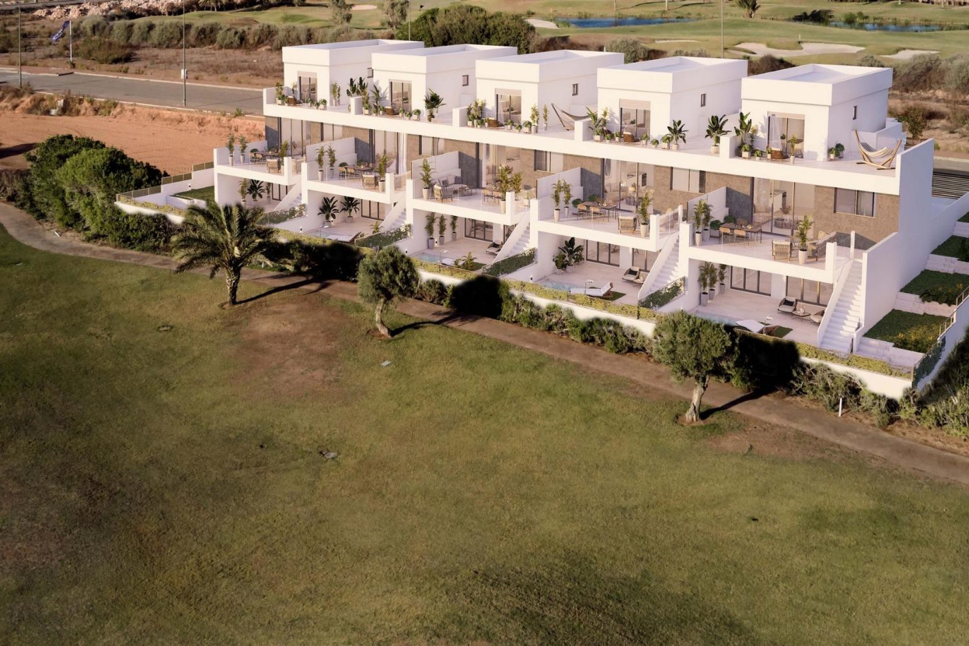 Obra nueva - Casa de Pueblo - Los Alcázares - Serena Golf