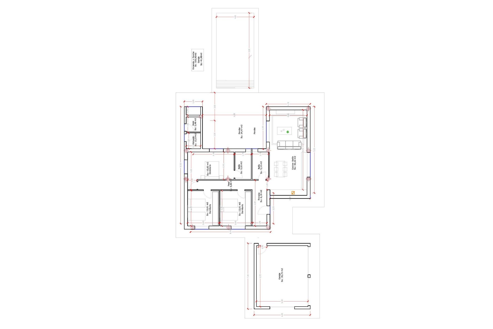 Obra nueva - Chalet - Abanilla - Cañada de la Leña