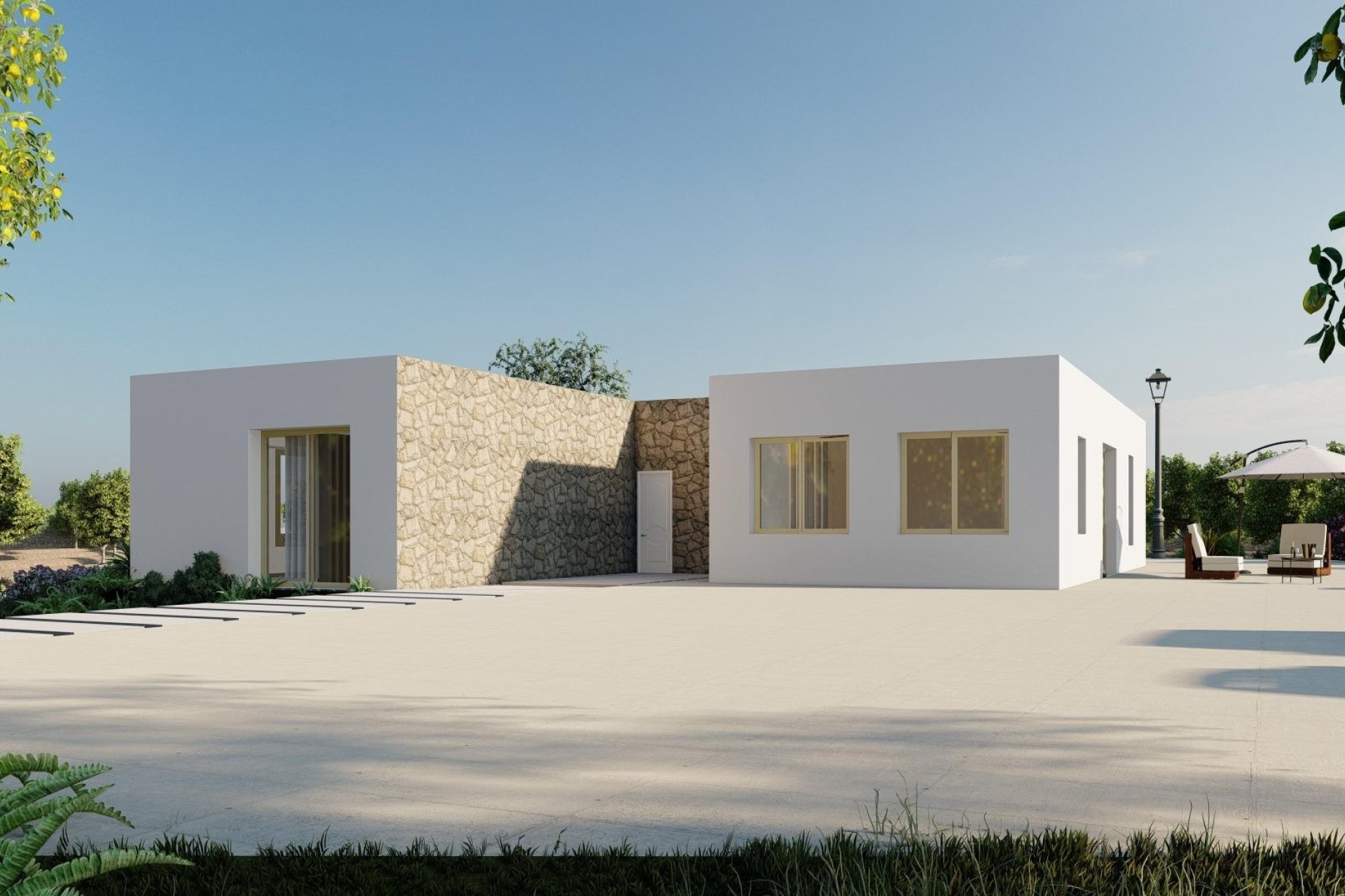 Obra nueva - Chalet - Algorfa - Lomas De La Juliana