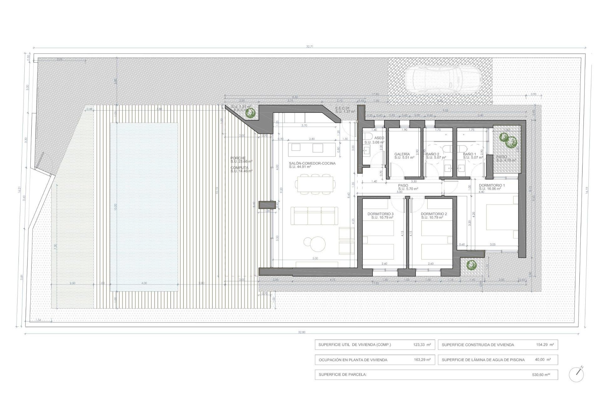 Obra nueva - Chalet - Aspe - Centro