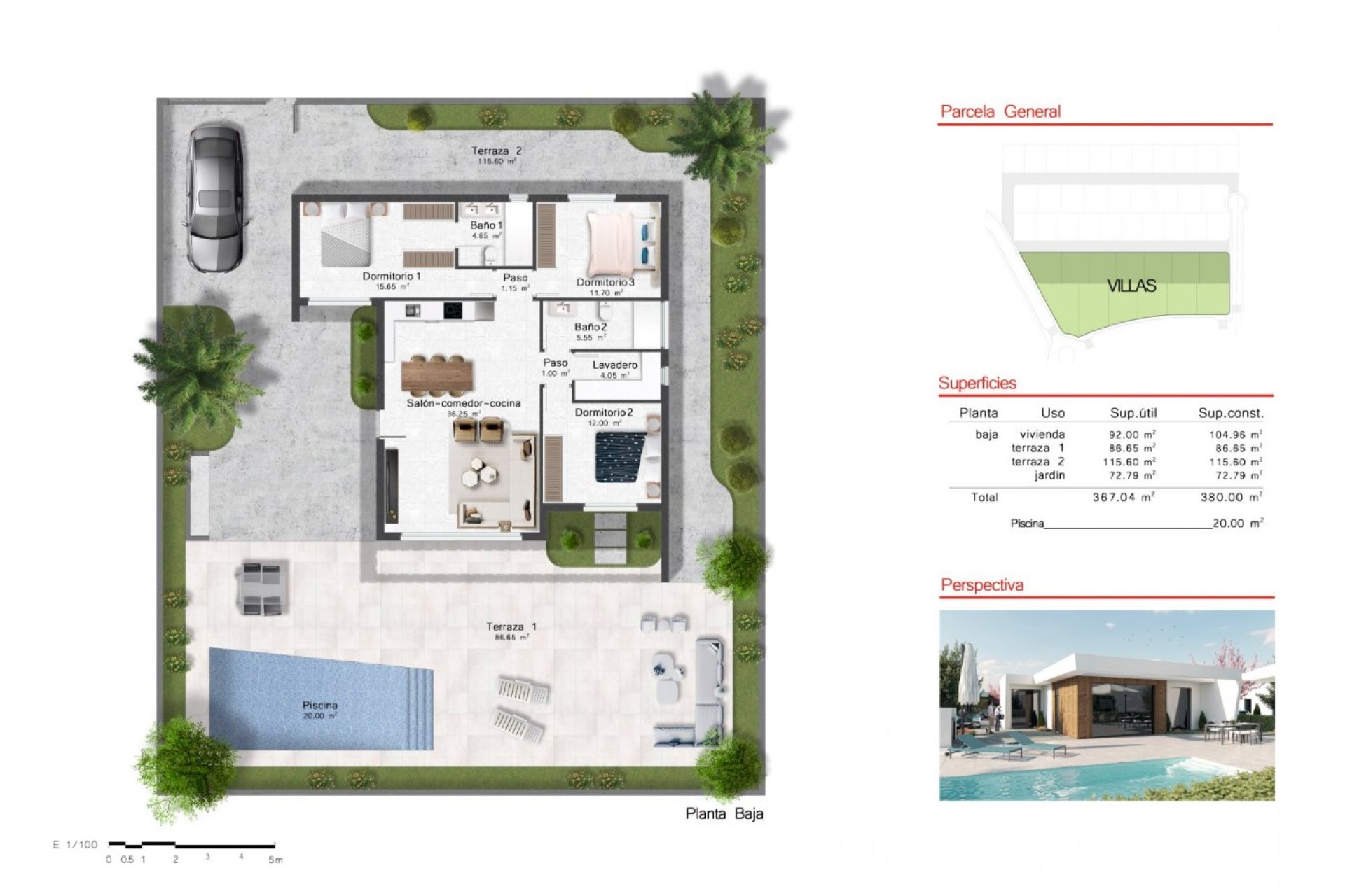 Obra nueva - Chalet - BAÑOS Y MENDIGO - Altaona golf and country village