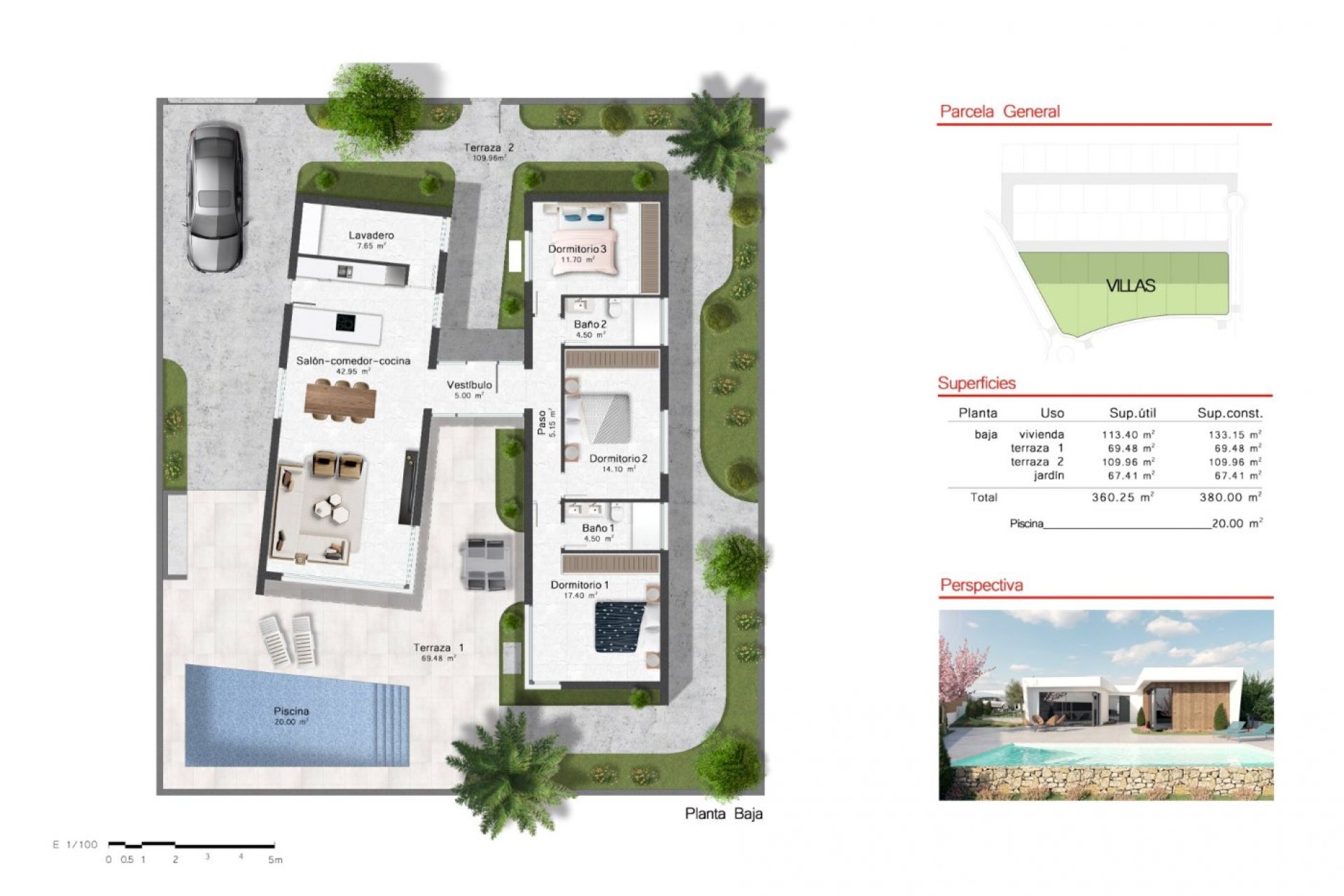 Obra nueva - Chalet - BAÑOS Y MENDIGO - Altaona golf and country village