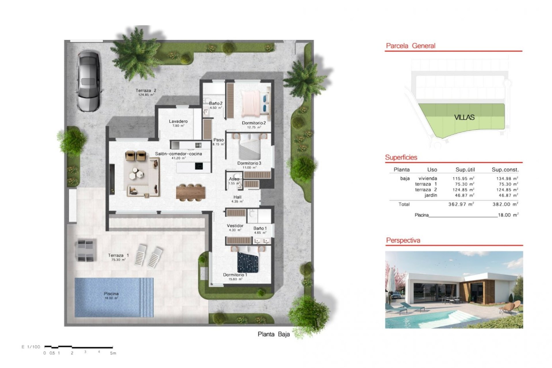 Obra nueva - Chalet - BAÑOS Y MENDIGO - Altaona golf and country village