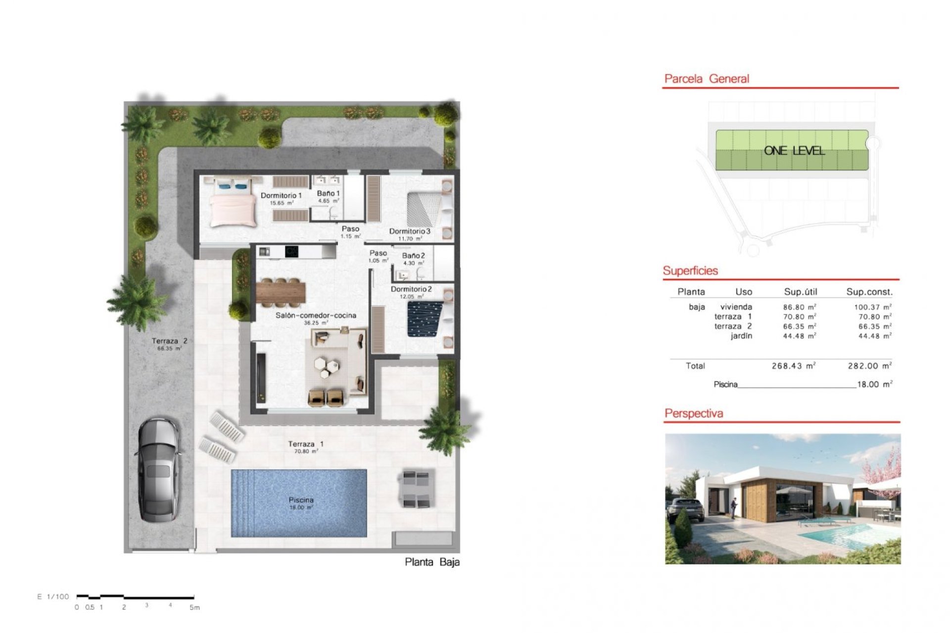 Obra nueva - Chalet - BAÑOS Y MENDIGO - Altaona golf and country village