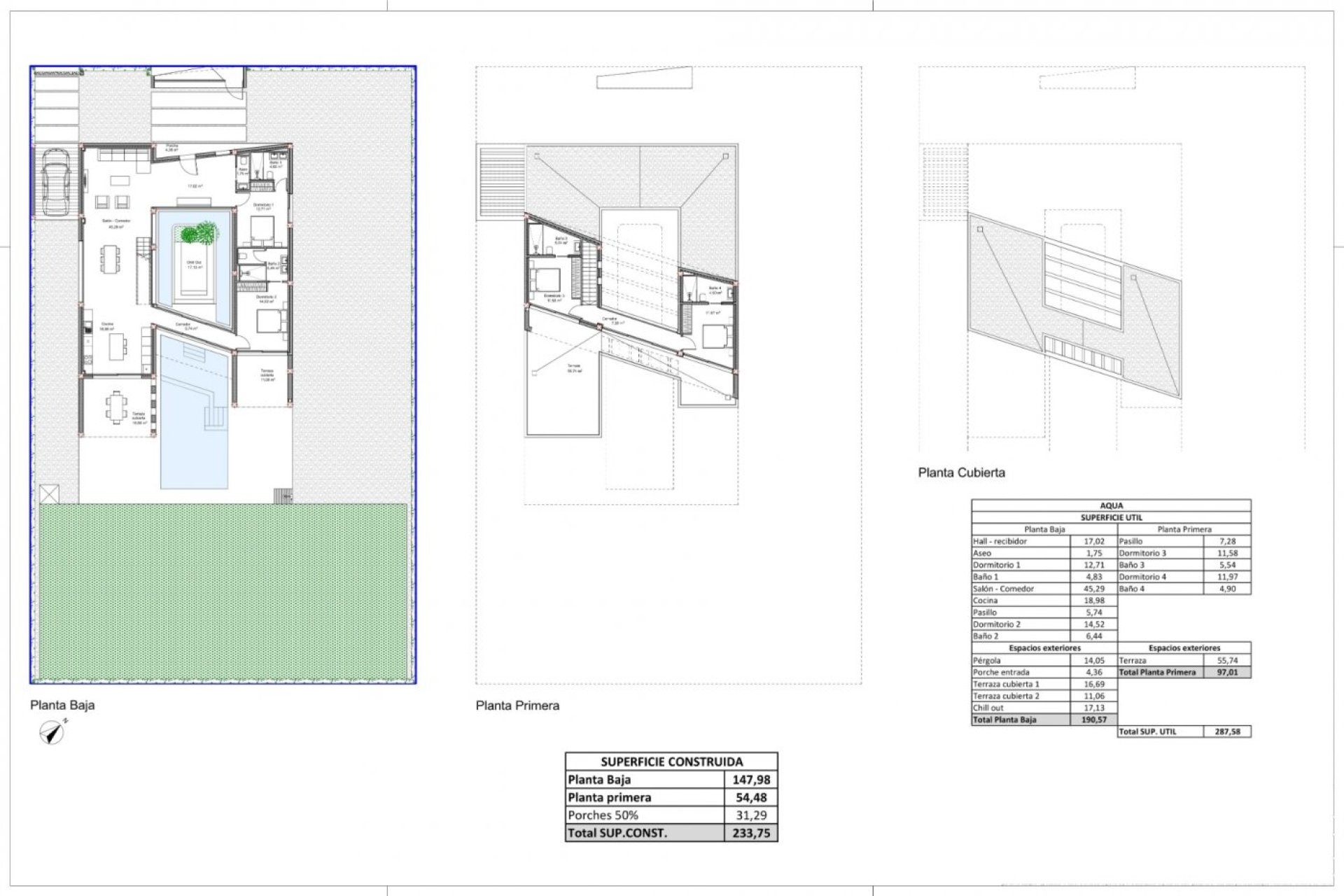 Obra nueva - Chalet - BAÑOS Y MENDIGO - Altaona Golf