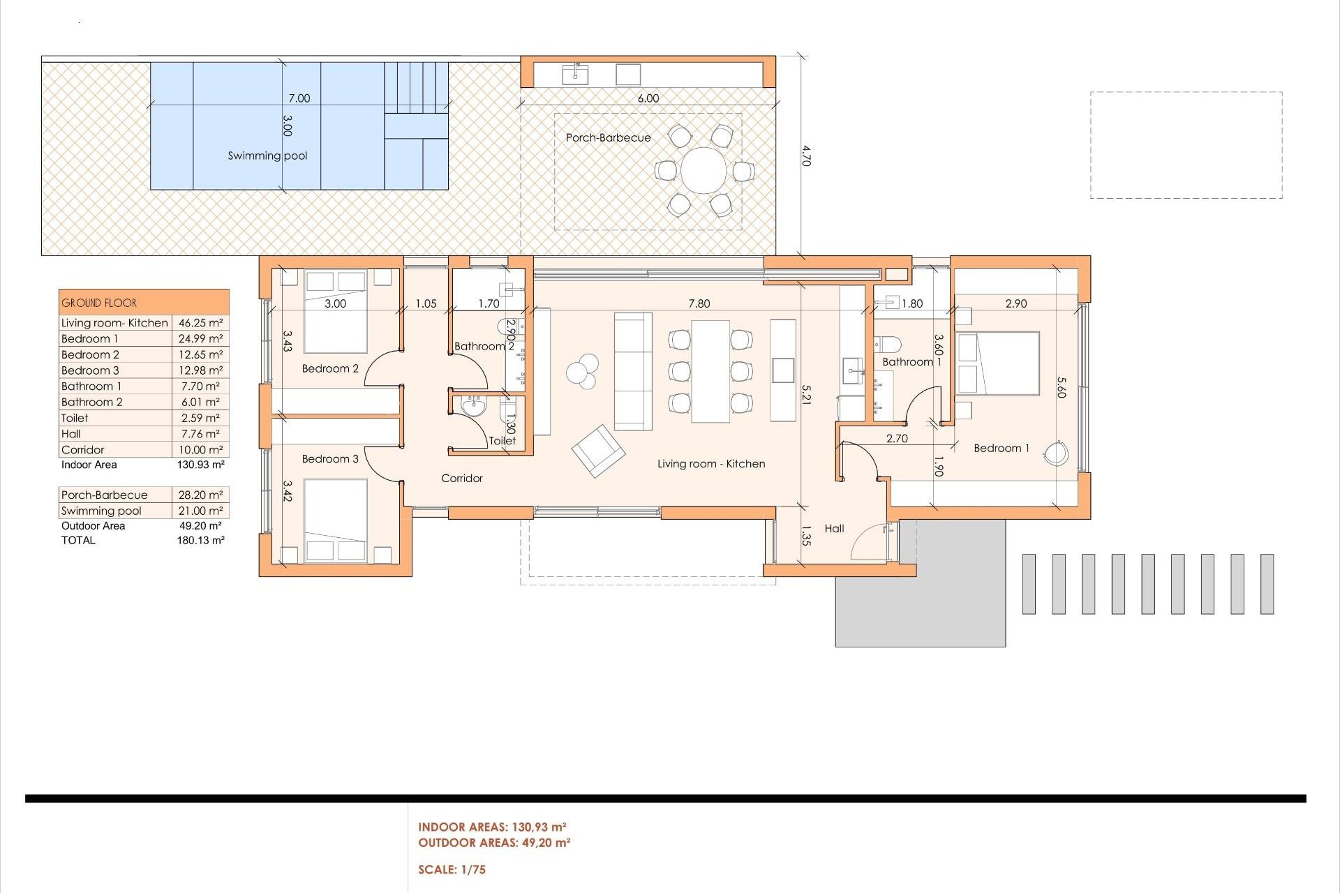 Obra nueva - Chalet - BAÑOS Y MENDIGO - Altaona Golf