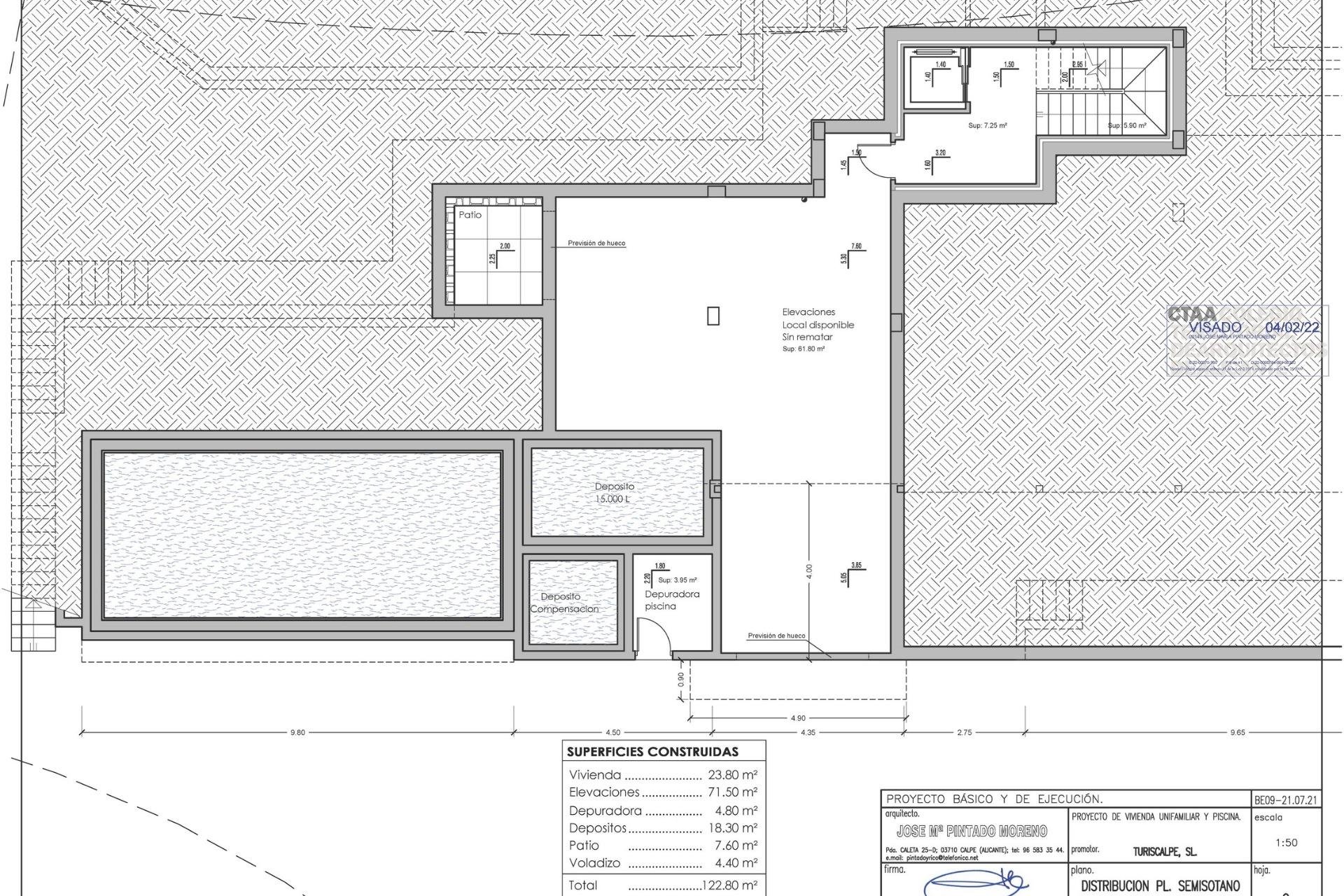 Obra nueva - Chalet - Benissa - Racó Del Galeno