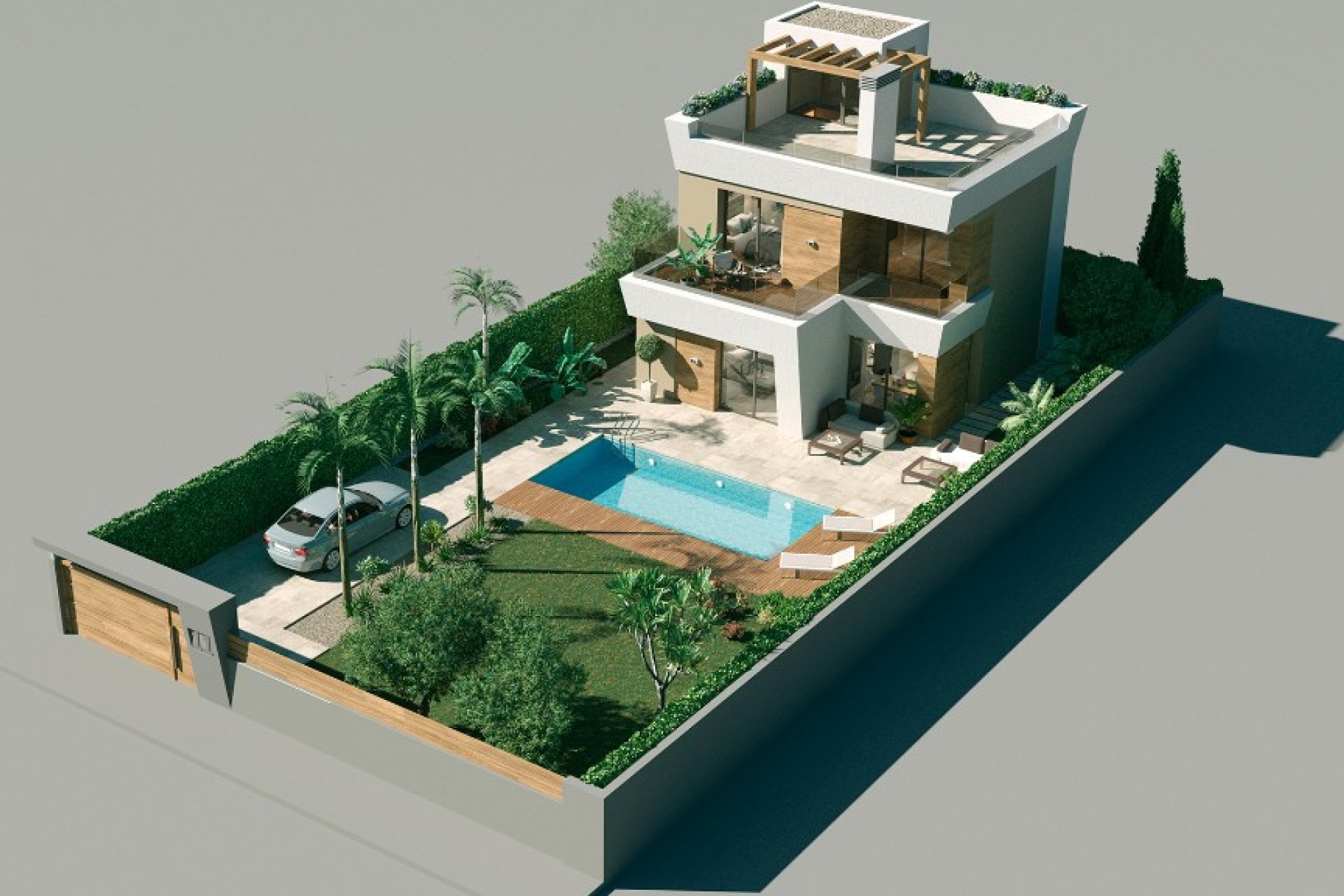 Obra nueva - Chalet - Ciudad Quesada