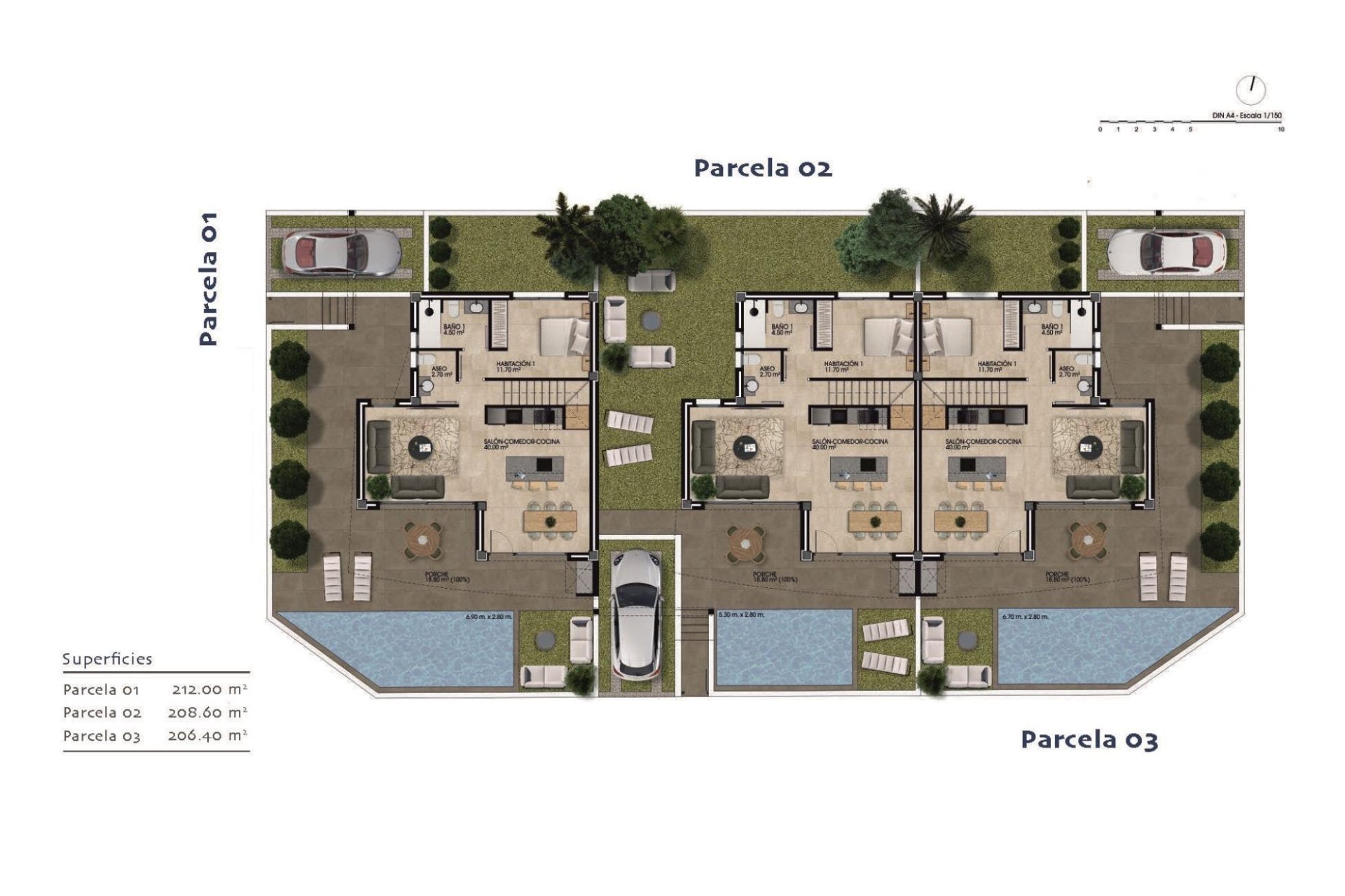 Obra nueva - Chalet - Dolores - polideportivo