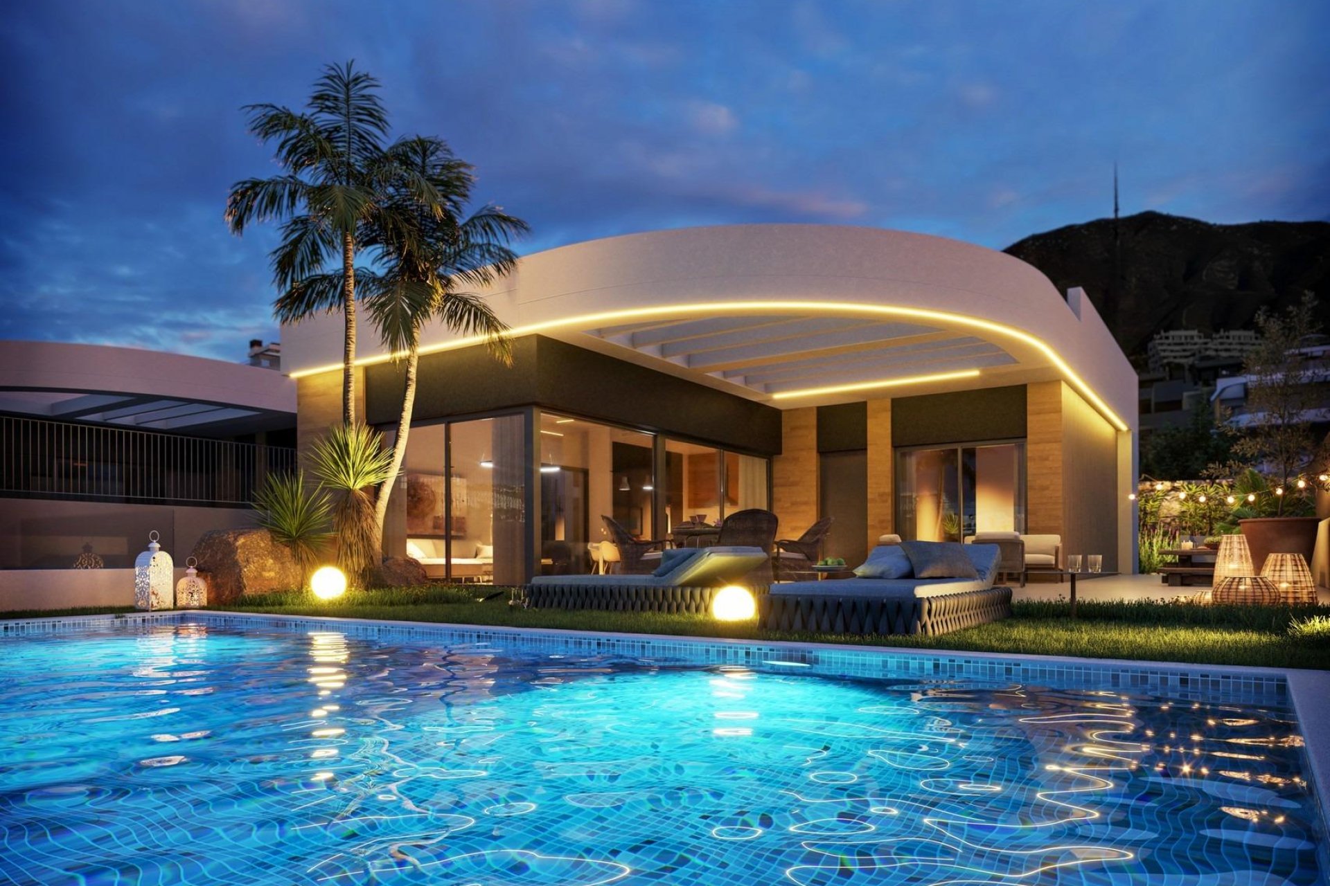 Obra nueva - Chalet - Finestrat - Campana garden