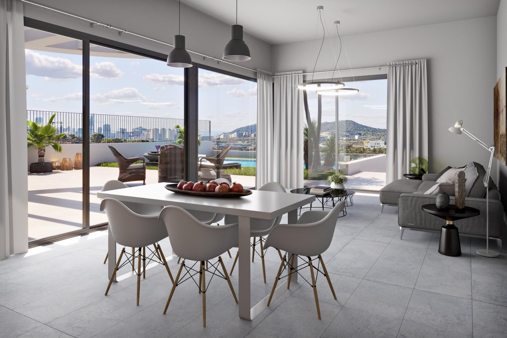 Obra nueva - Chalet - Finestrat - Campana garden