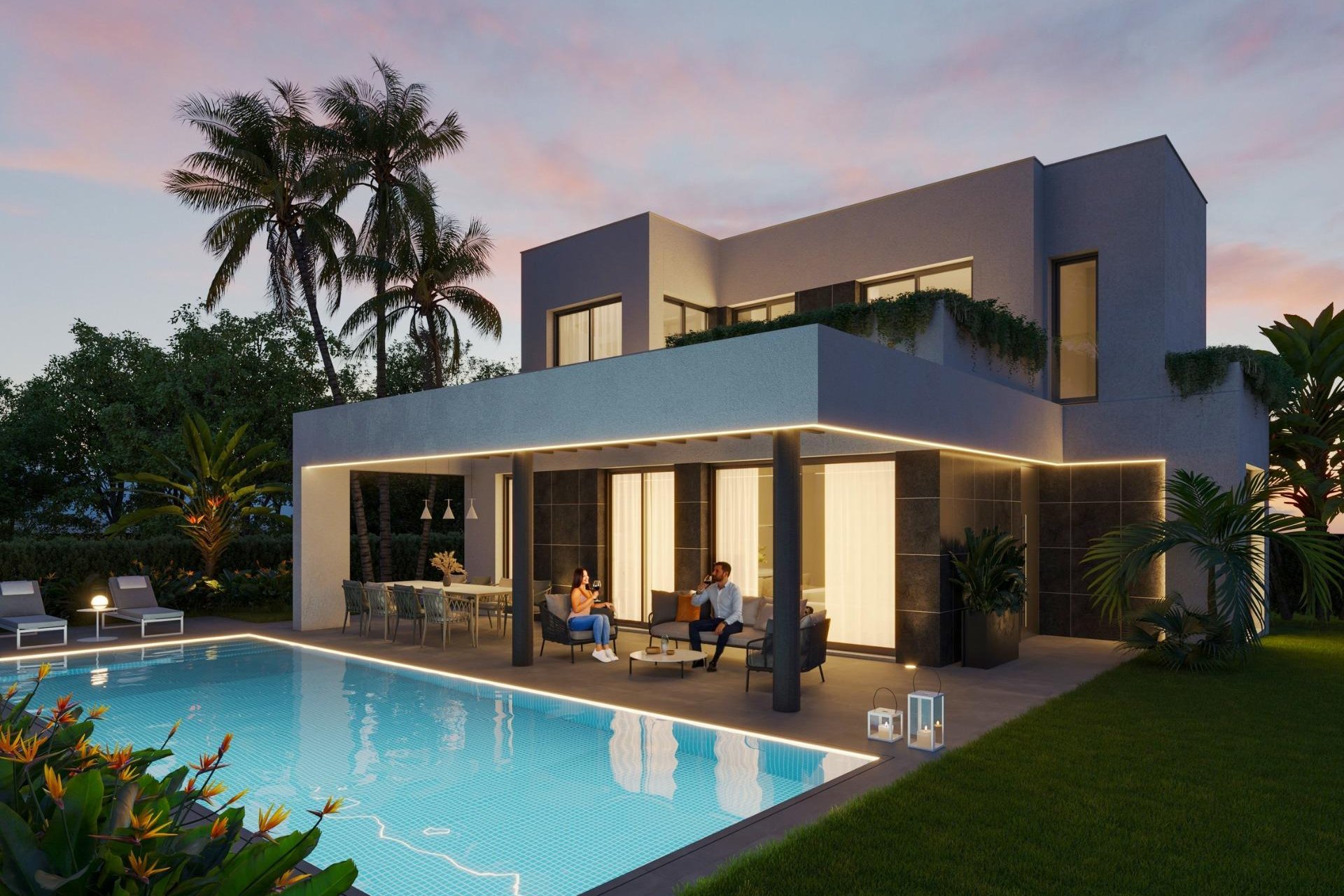 Obra nueva - Chalet - Finestrat - Sierra cortina