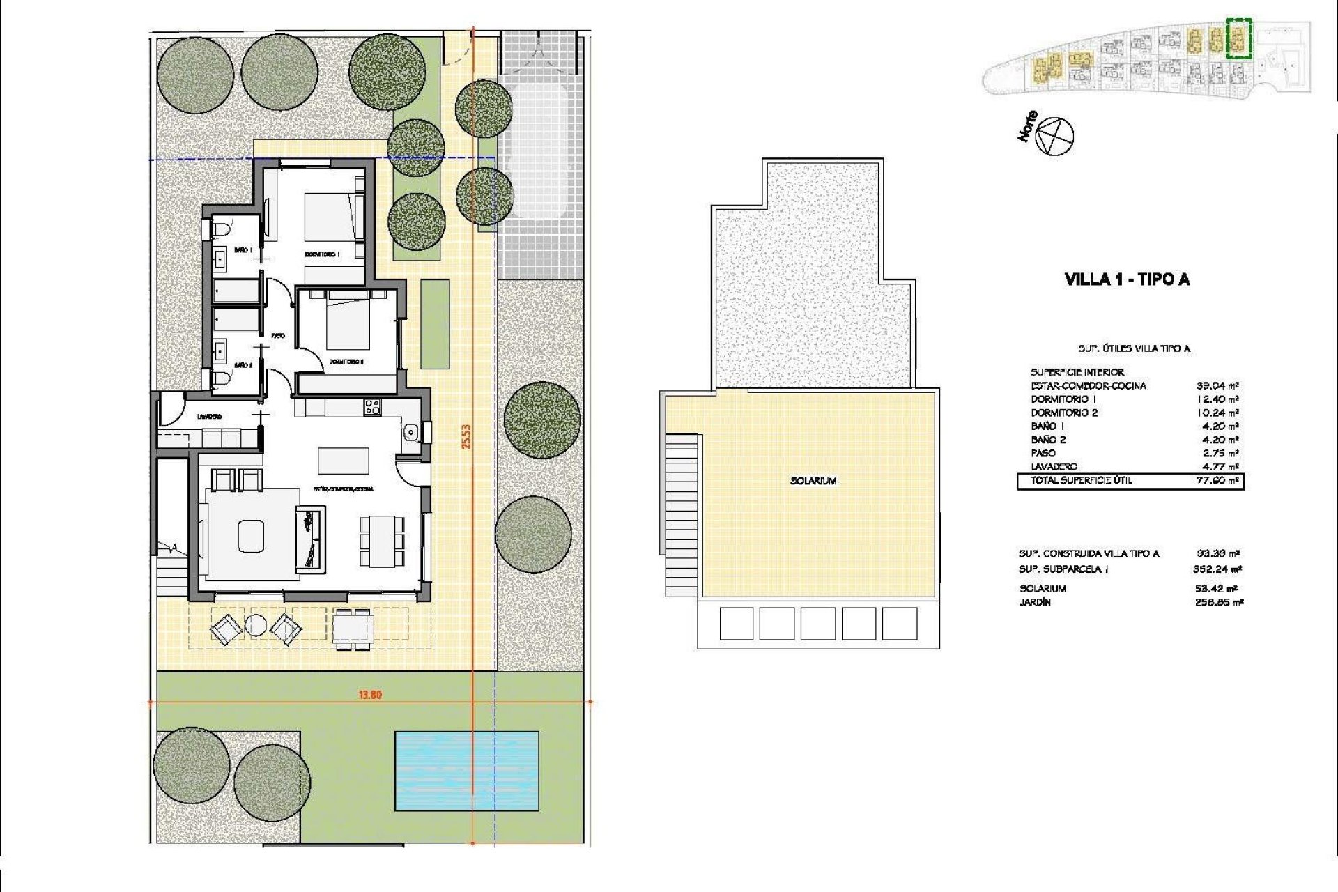 Obra nueva - Chalet - Fuente Álamo - Hacienda Del Álamo Golf