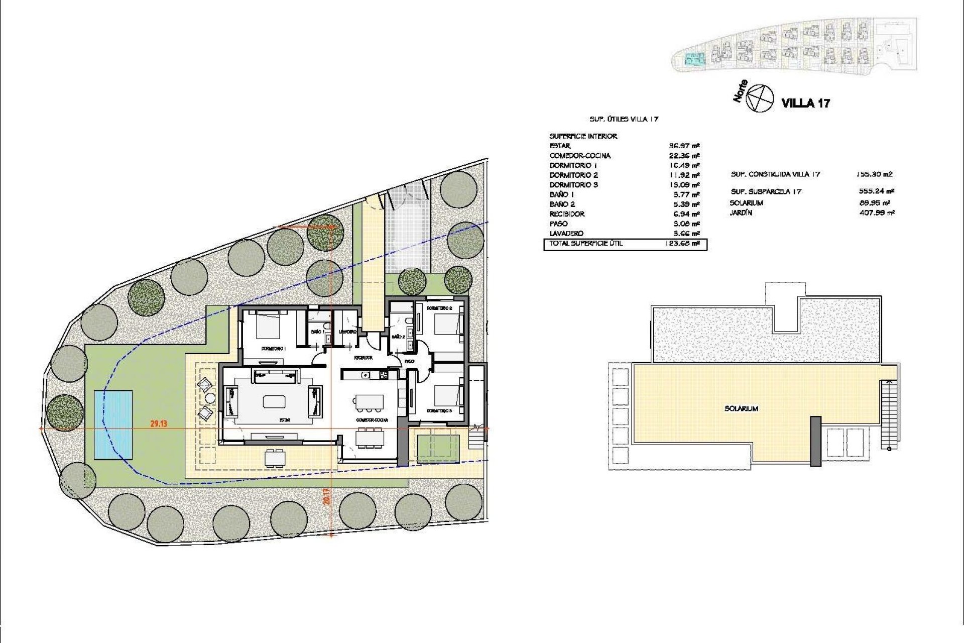 Obra nueva - Chalet - Fuente Álamo - Hacienda Del Álamo Golf