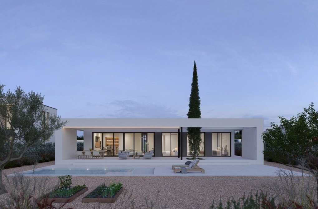 Obra nueva - Chalet - Fuente Álamo - Hacienda del Alamo