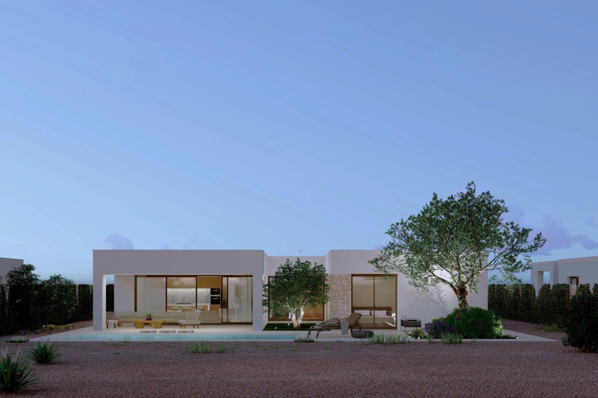 Obra nueva - Chalet - Fuente Álamo - Hacienda del Alamo