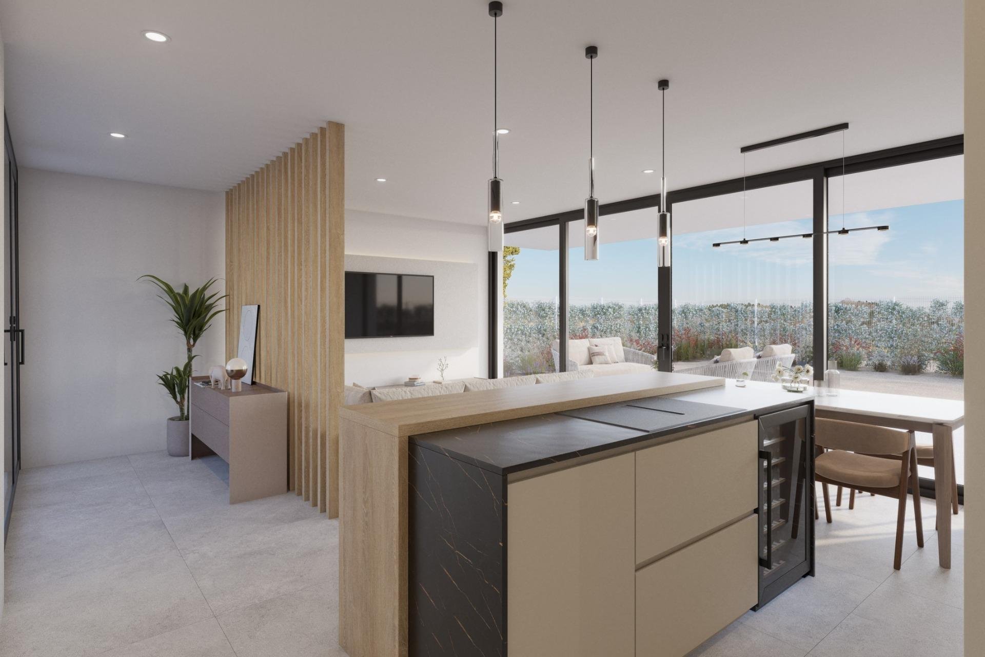 Obra nueva - Chalet - Fuente Álamo - Hacienda del Alamo