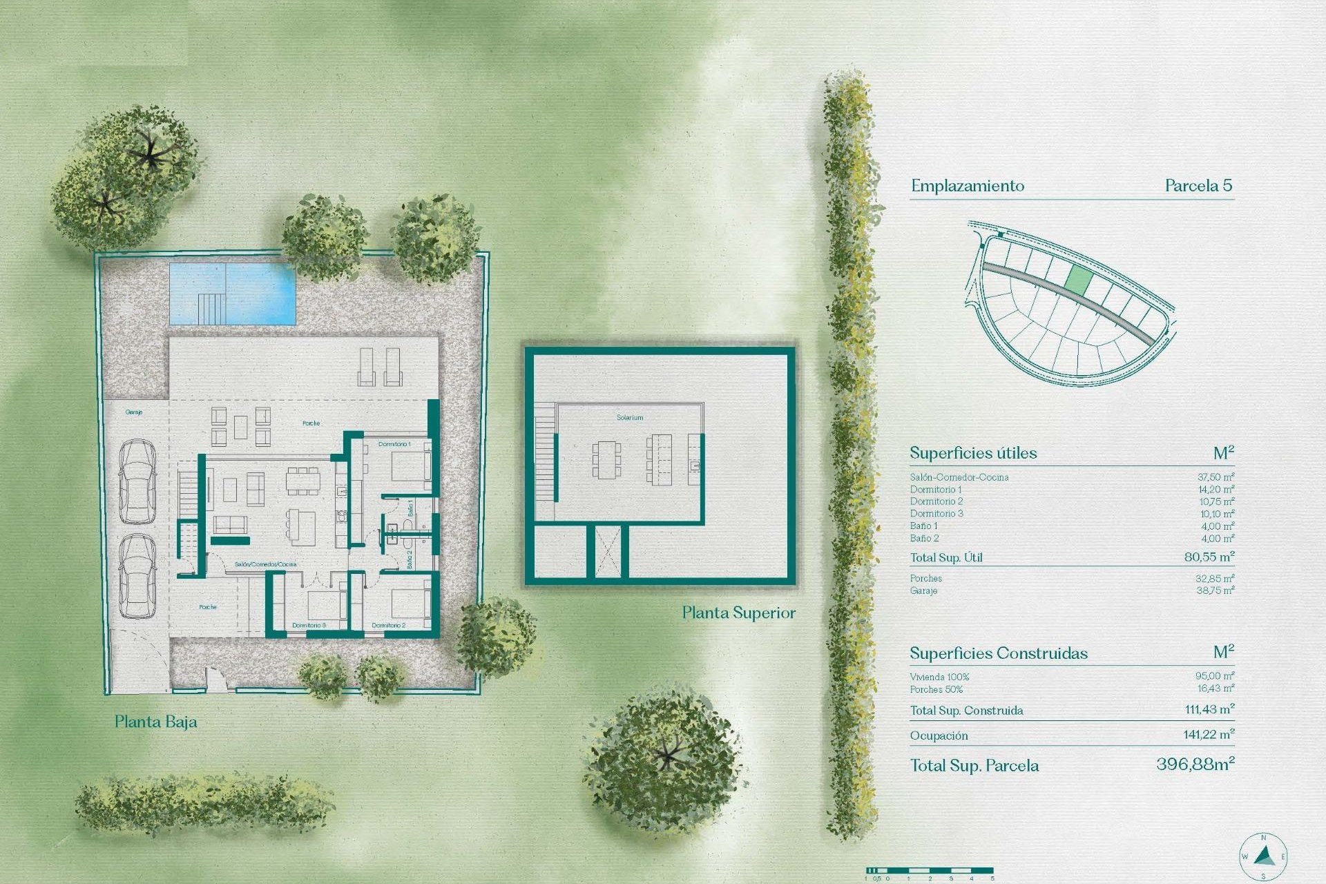 Obra nueva - Chalet - Fuente Álamo - Hacienda del Alamo